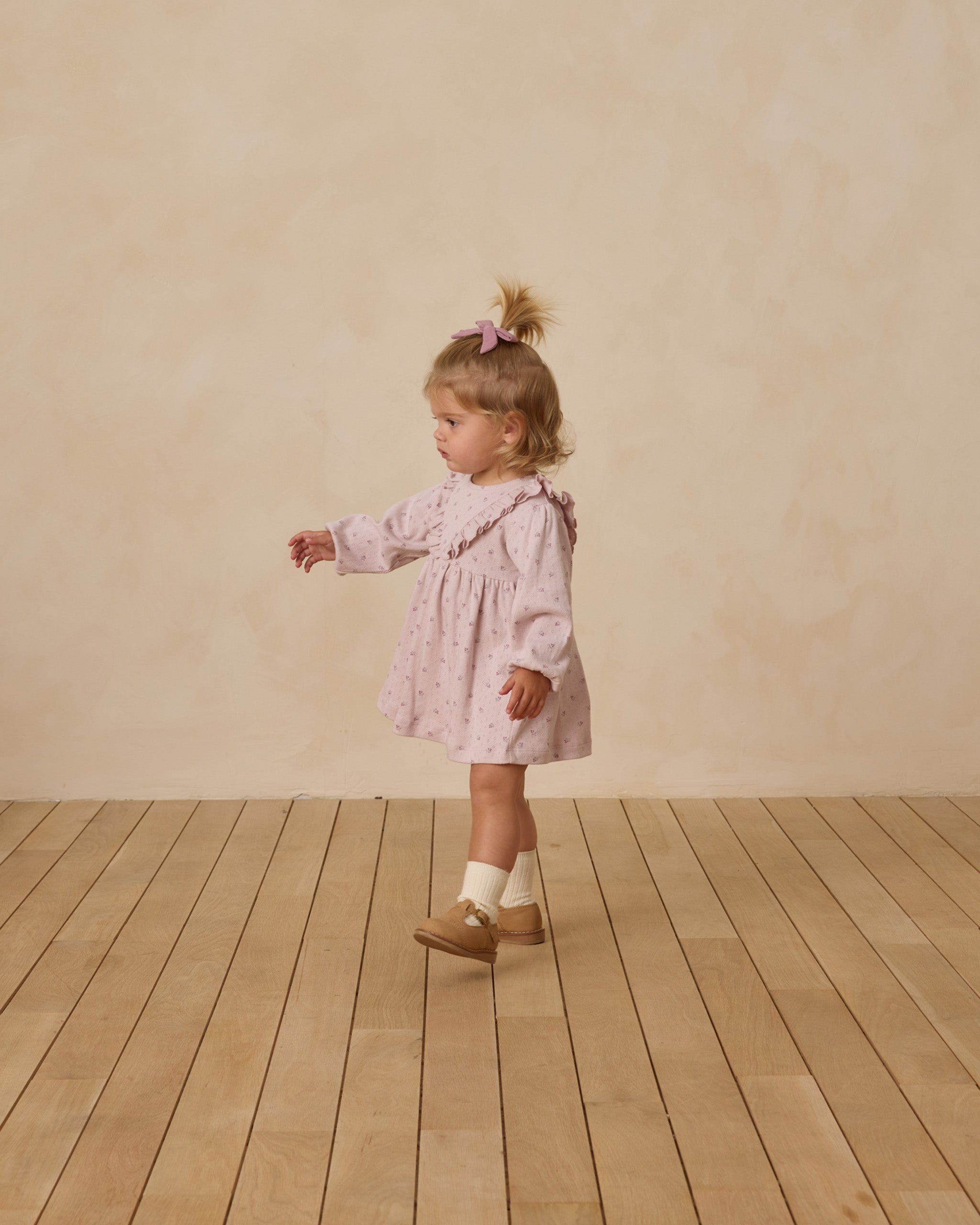 Bow W. Clip, Set Of 3 || Mulberry, Ocean, Lilac - Rylee + Cru | Kids Clothes | Trendy Baby Clothes | Modern Infant Outfits |