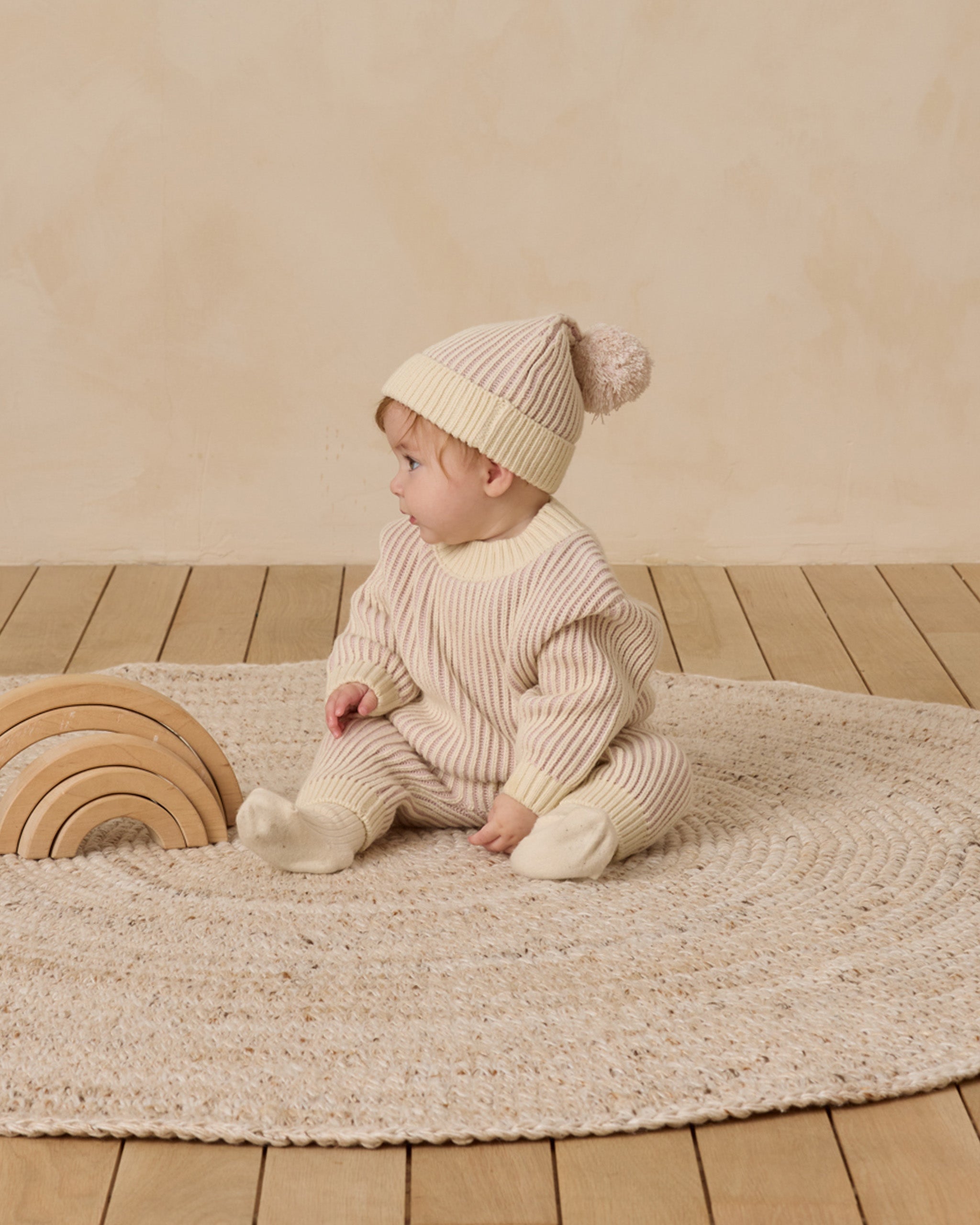 Beanie || Lilac - Rylee + Cru | Kids Clothes | Trendy Baby Clothes | Modern Infant Outfits |