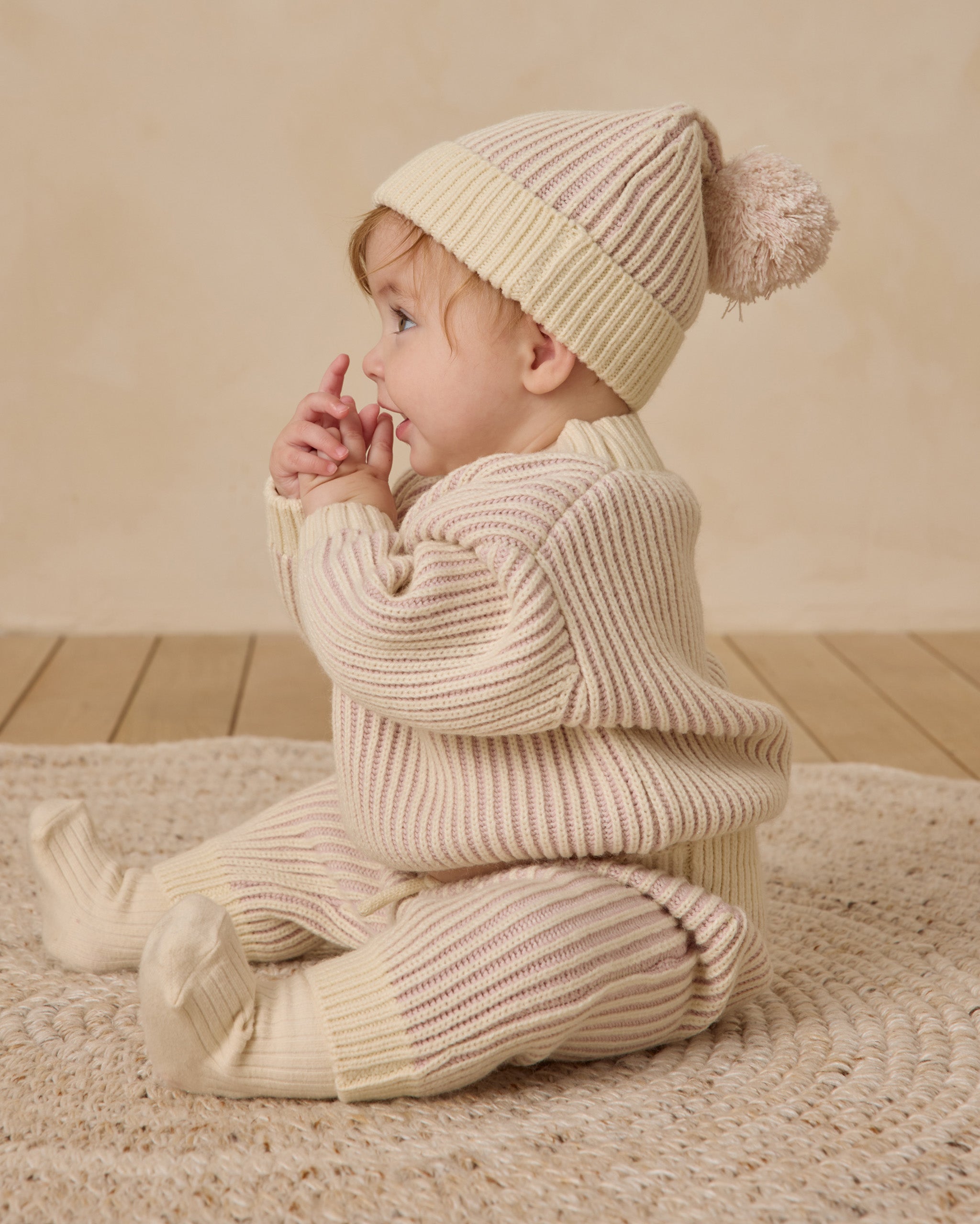 Beanie || Lilac - Rylee + Cru | Kids Clothes | Trendy Baby Clothes | Modern Infant Outfits |