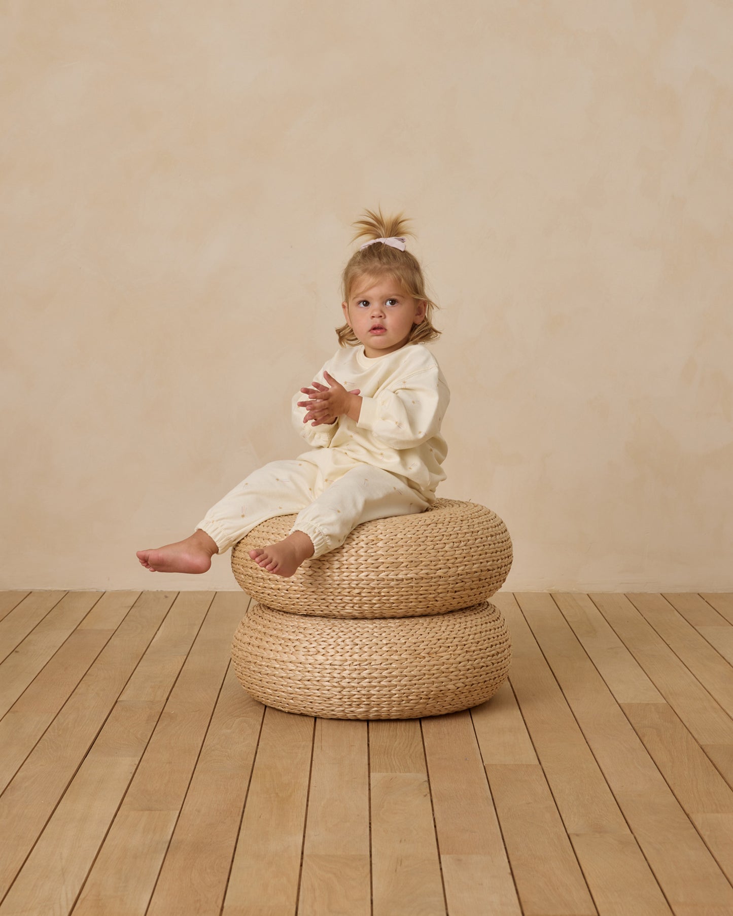 Bow W. Clip, Set Of 3 || Mulberry, Ocean, Lilac - Rylee + Cru | Kids Clothes | Trendy Baby Clothes | Modern Infant Outfits |