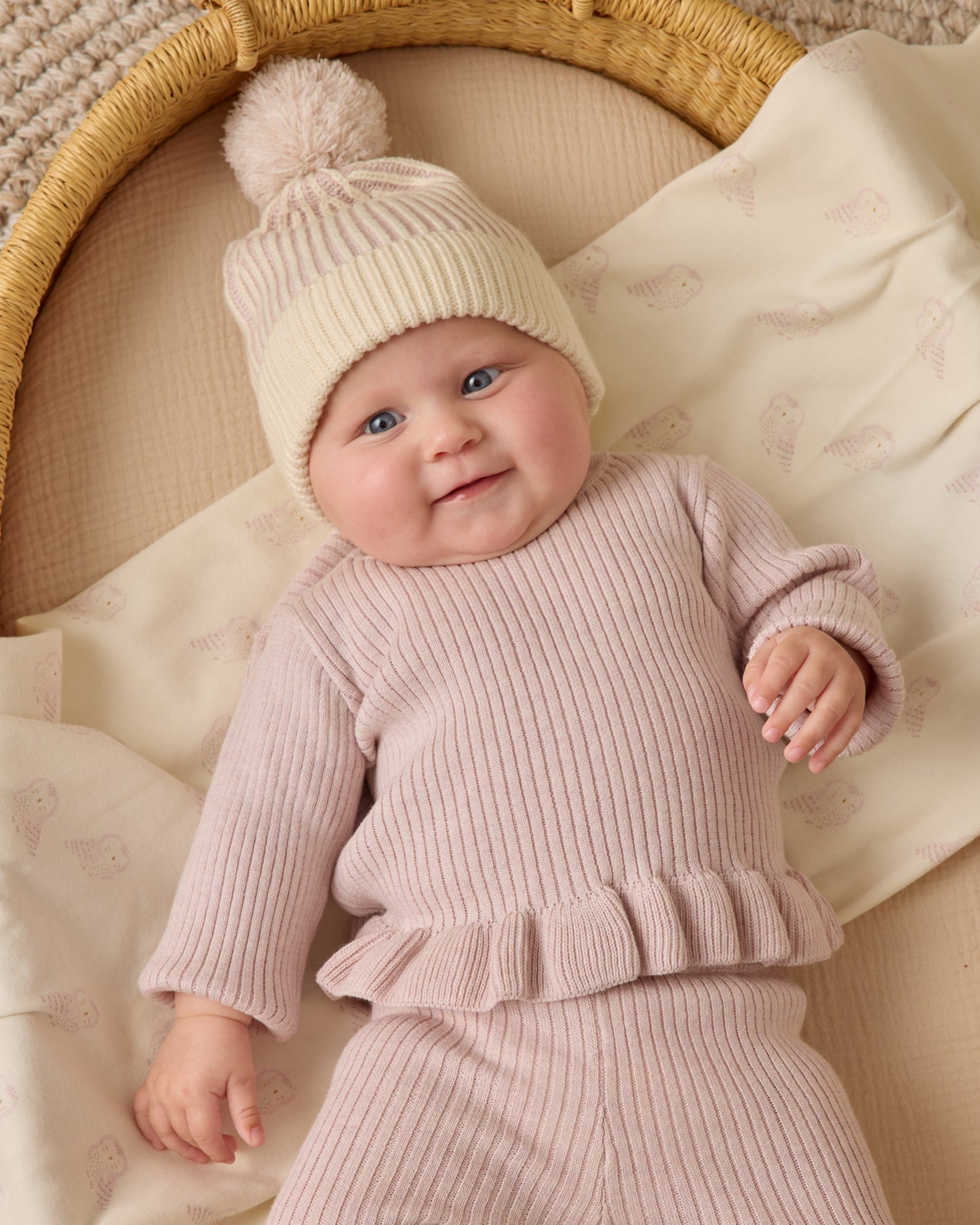 Beanie || Lilac - Rylee + Cru | Kids Clothes | Trendy Baby Clothes | Modern Infant Outfits |