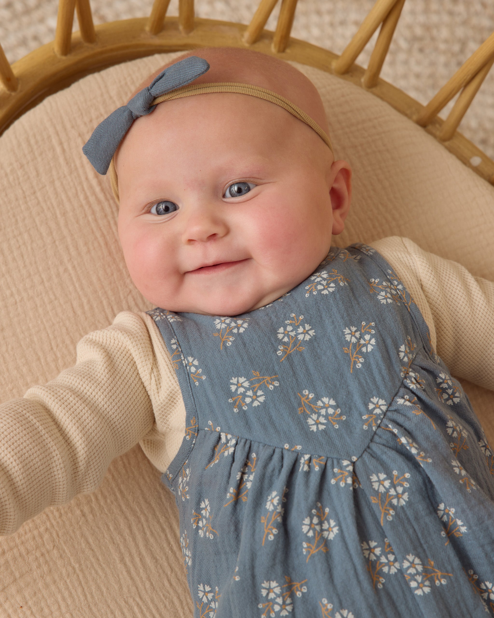 Little Knot Headband || Ocean - Rylee + Cru | Kids Clothes | Trendy Baby Clothes | Modern Infant Outfits |