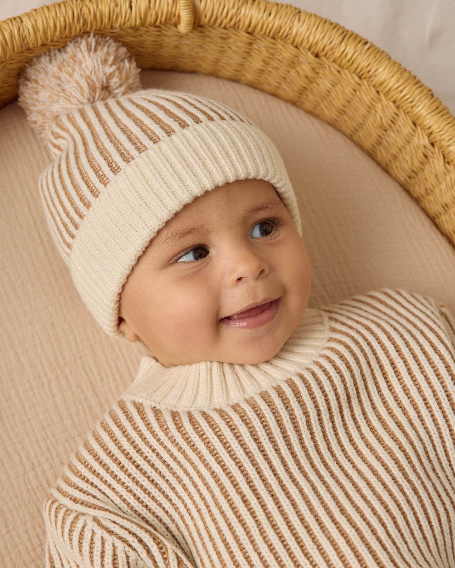 Beanie || Gold - Rylee + Cru | Kids Clothes | Trendy Baby Clothes | Modern Infant Outfits |