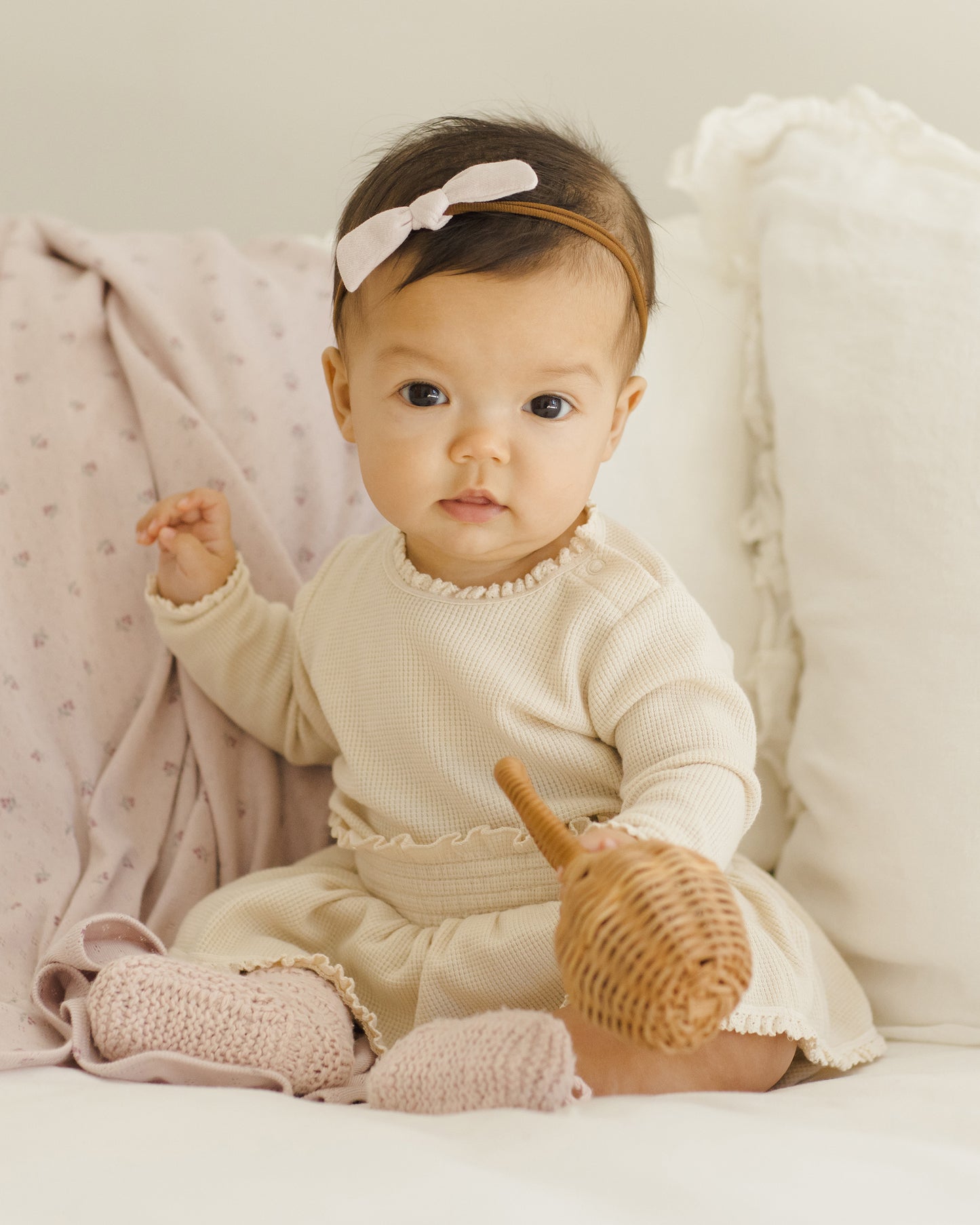 Little Knot Headband || Lilac - Rylee + Cru | Kids Clothes | Trendy Baby Clothes | Modern Infant Outfits |