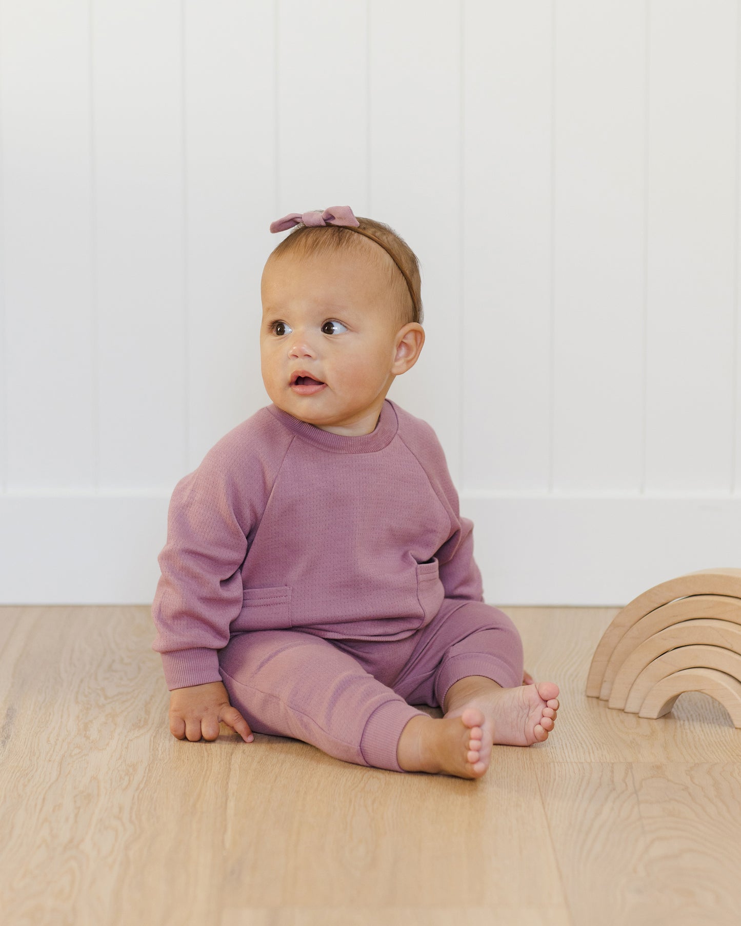 Sweatpant || Mulberry - Rylee + Cru | Kids Clothes | Trendy Baby Clothes | Modern Infant Outfits |