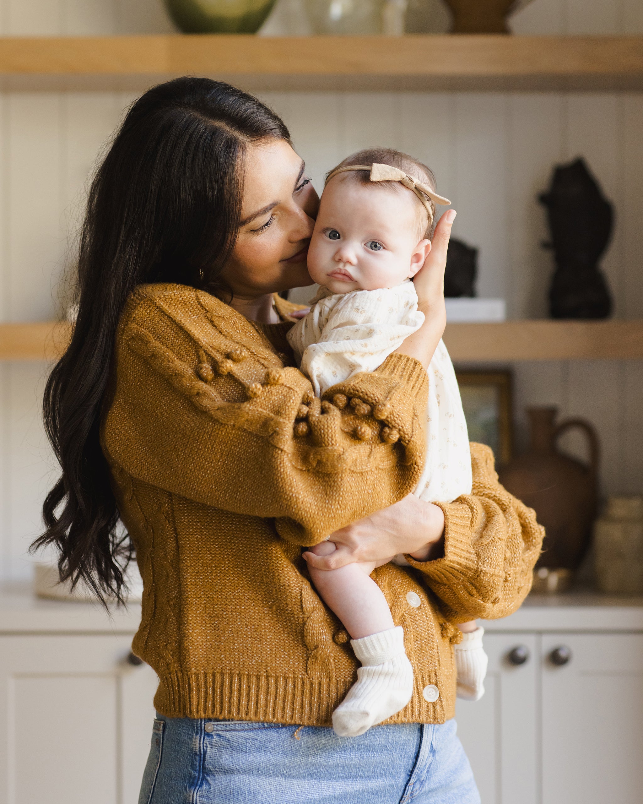 Callie Romper || Golden Floral - Rylee + Cru | Kids Clothes | Trendy Baby Clothes | Modern Infant Outfits |