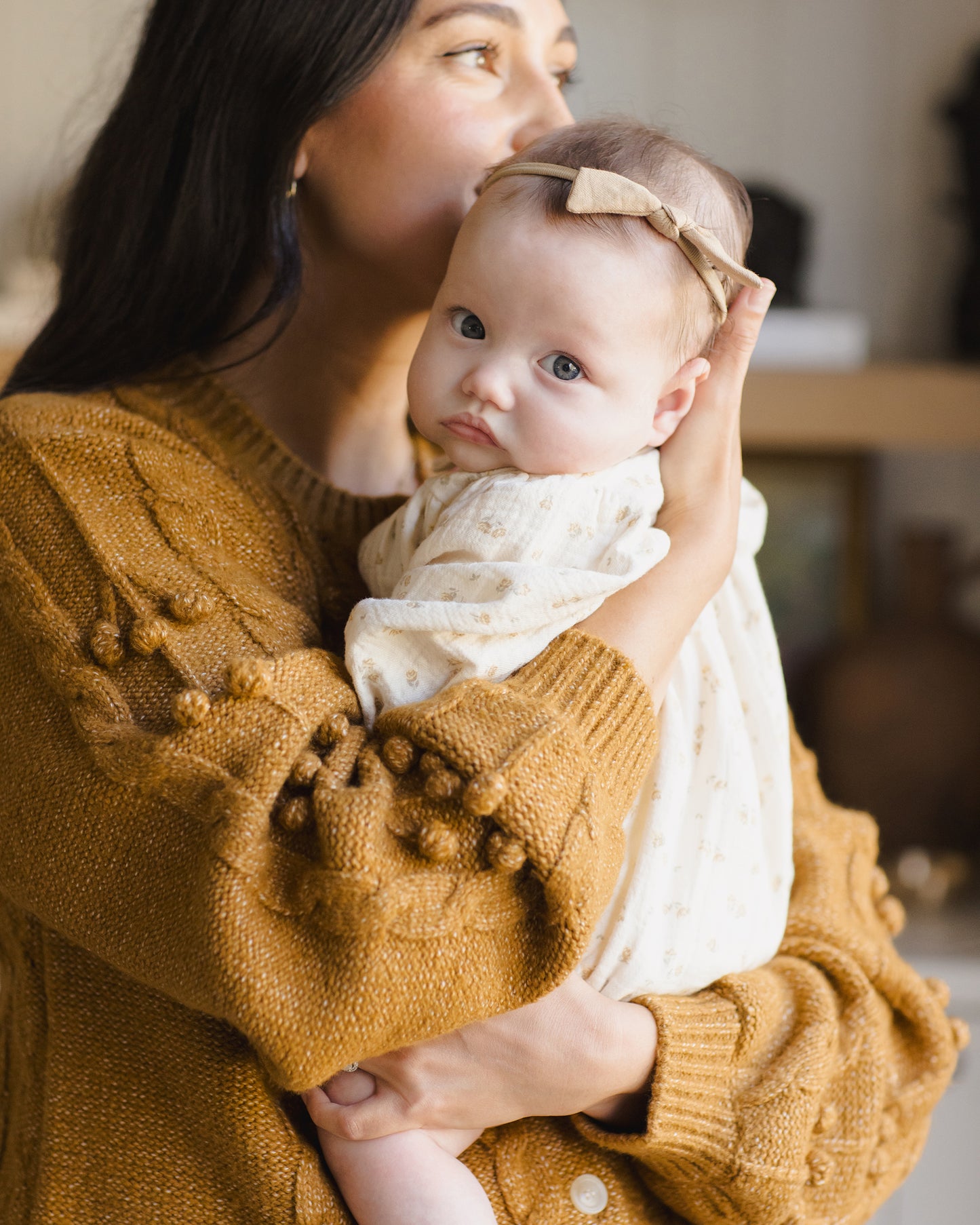 Little Knot Headband || Golden - Rylee + Cru | Kids Clothes | Trendy Baby Clothes | Modern Infant Outfits |