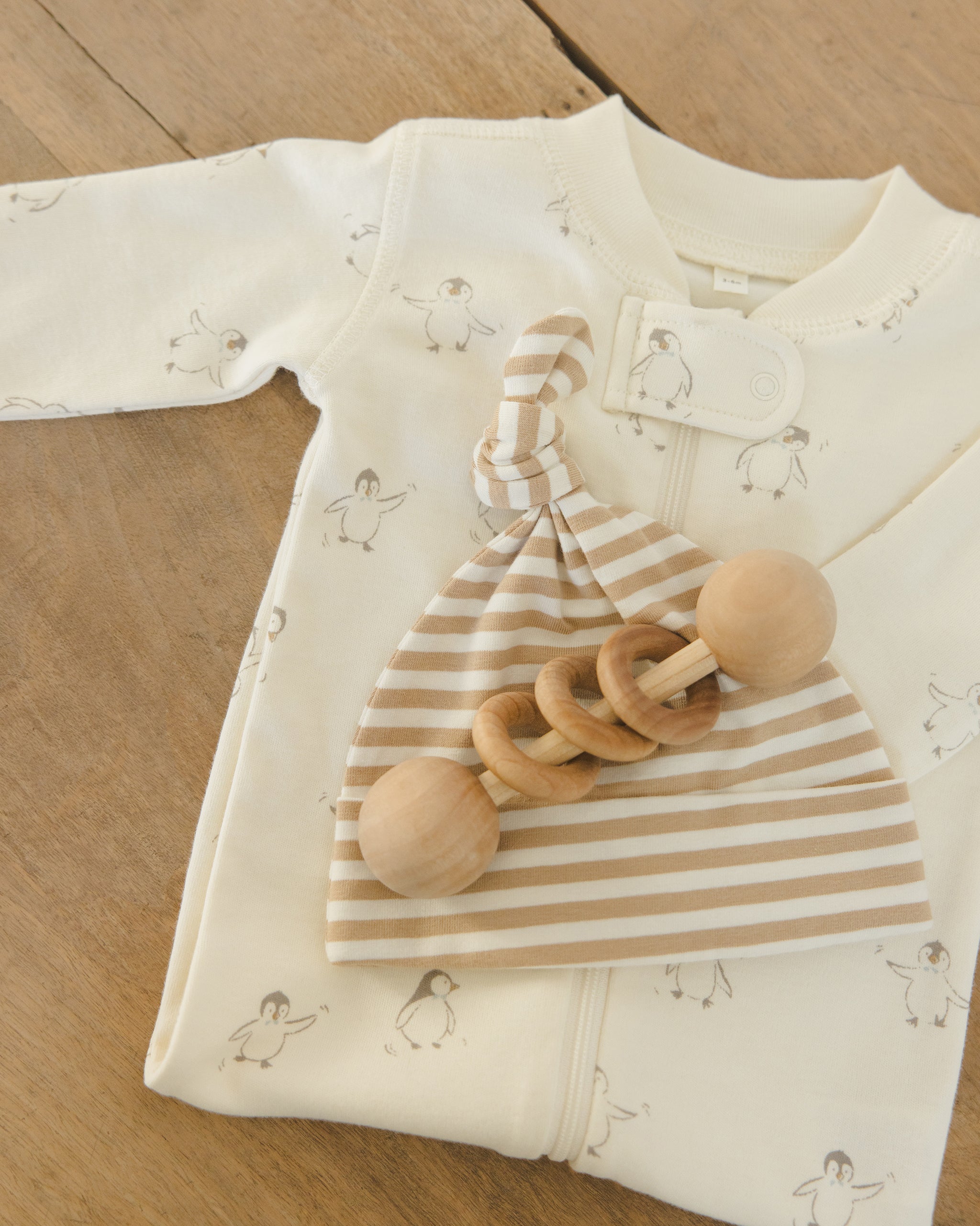 Zip Long Sleeve Sleeper || Penguins - Rylee + Cru | Kids Clothes | Trendy Baby Clothes | Modern Infant Outfits |
