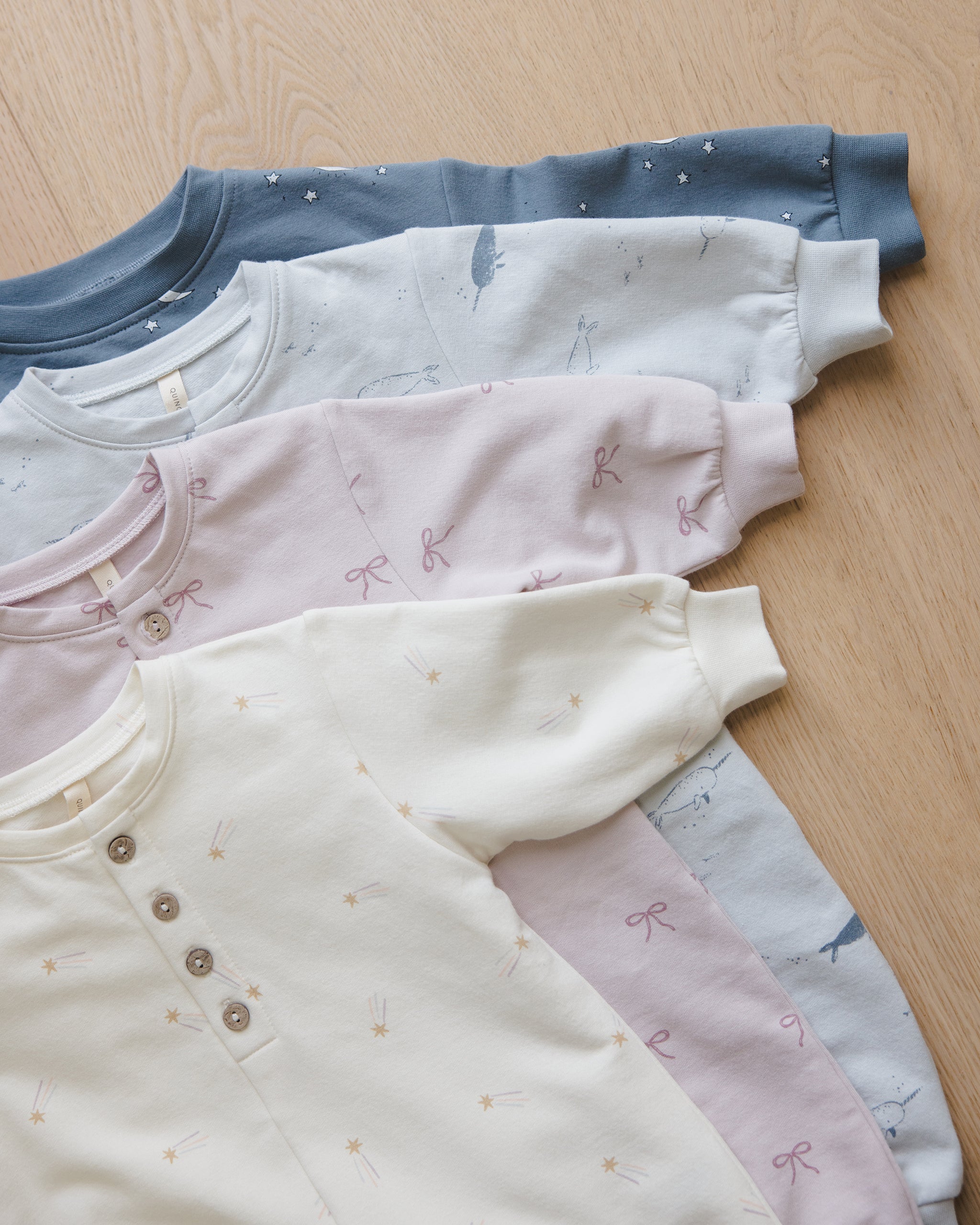 Relaxed Fleece Jumpsuit || Shooting Stars - Rylee + Cru | Kids Clothes | Trendy Baby Clothes | Modern Infant Outfits |