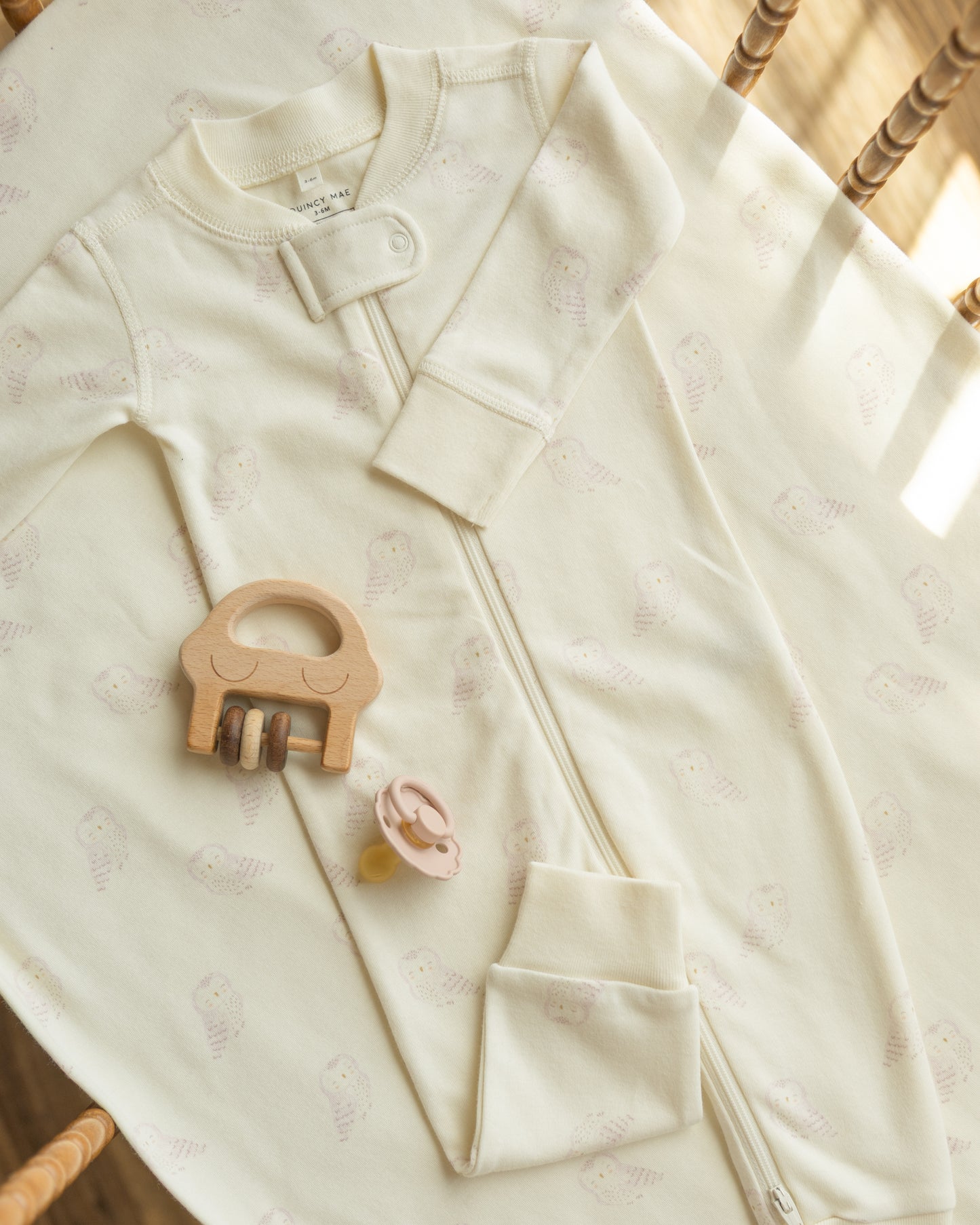 Swaddle || Snow Owls - Rylee + Cru | Kids Clothes | Trendy Baby Clothes | Modern Infant Outfits |