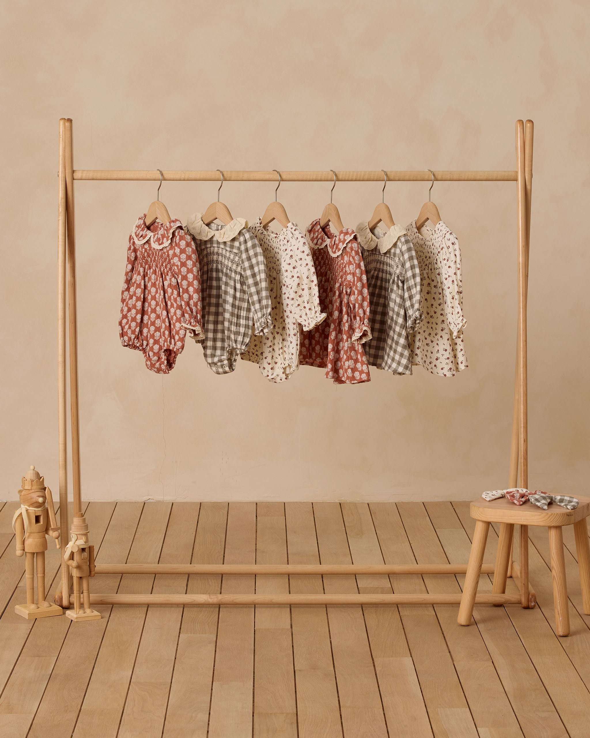 Callie Dress || Forest Check - Rylee + Cru | Kids Clothes | Trendy Baby Clothes | Modern Infant Outfits |