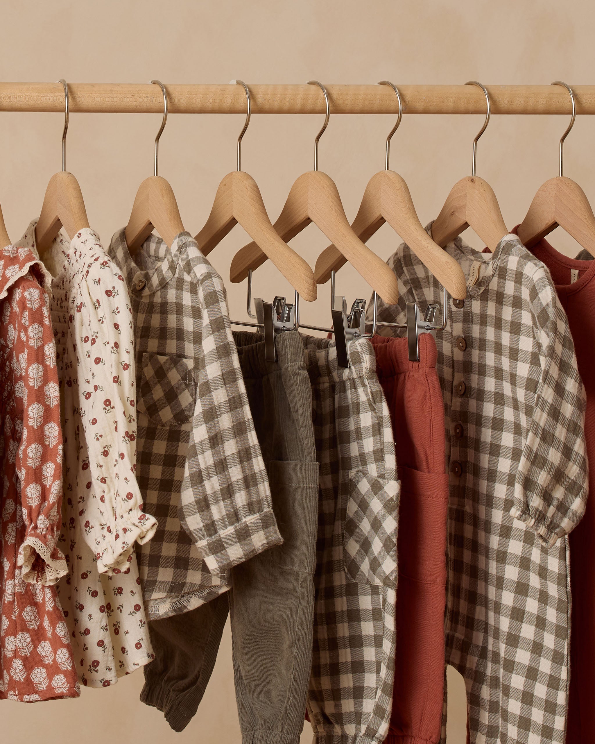 Milo Shirt || Forest Check - Rylee + Cru | Kids Clothes | Trendy Baby Clothes | Modern Infant Outfits |