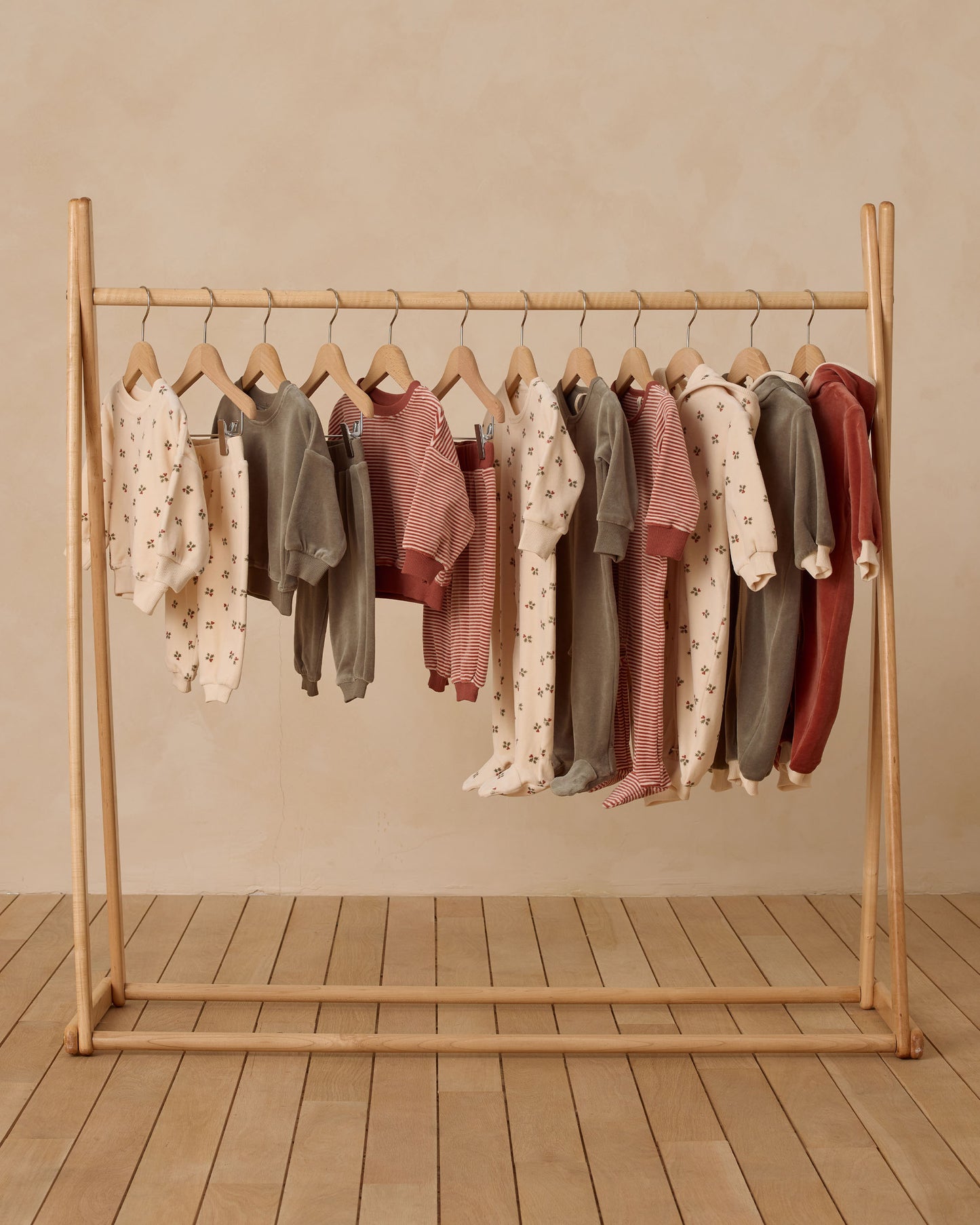 Velour Relaxed Sweatpant || Forest - Rylee + Cru | Kids Clothes | Trendy Baby Clothes | Modern Infant Outfits |