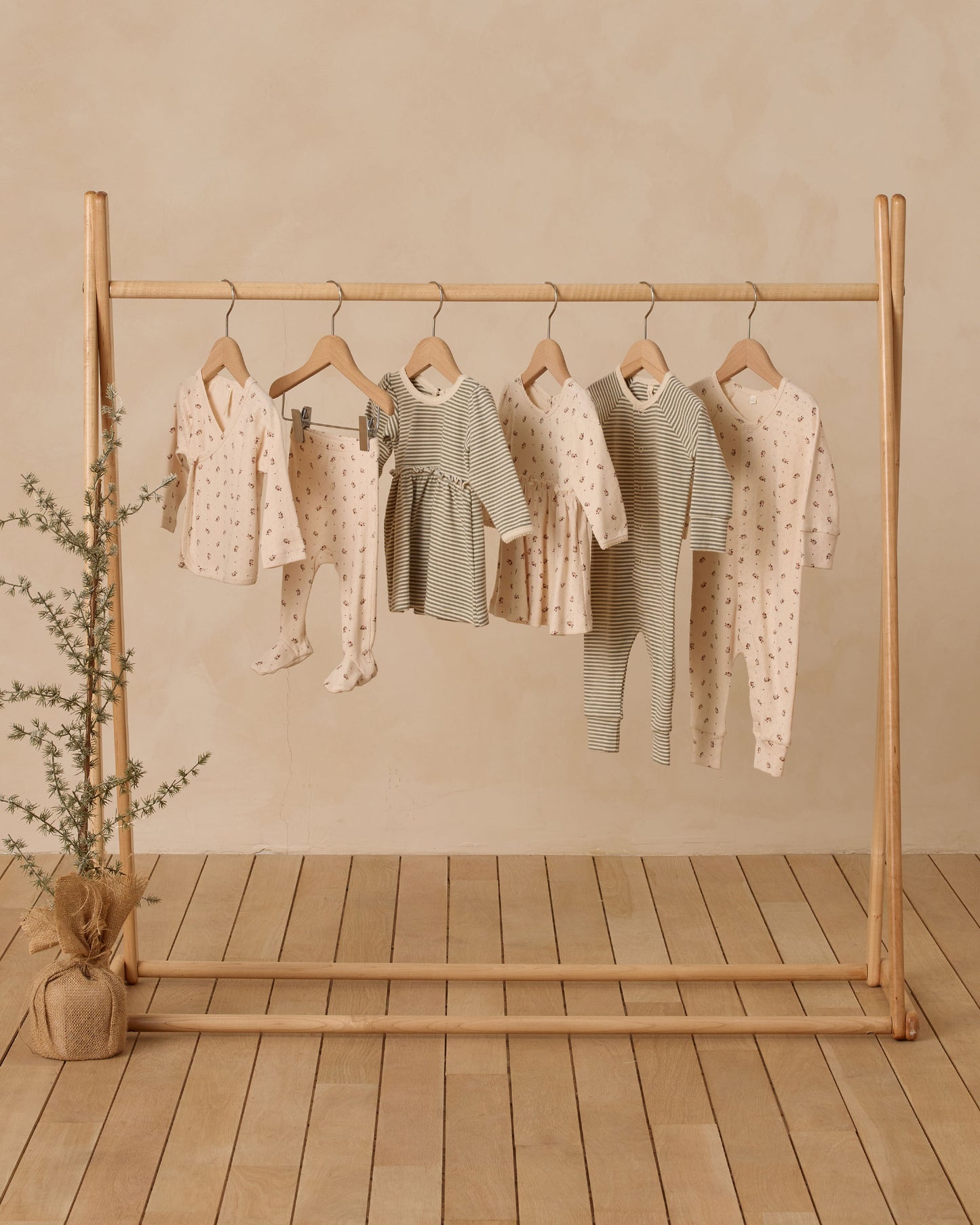 Pointelle Long John || Holly Berry - Rylee + Cru | Kids Clothes | Trendy Baby Clothes | Modern Infant Outfits |