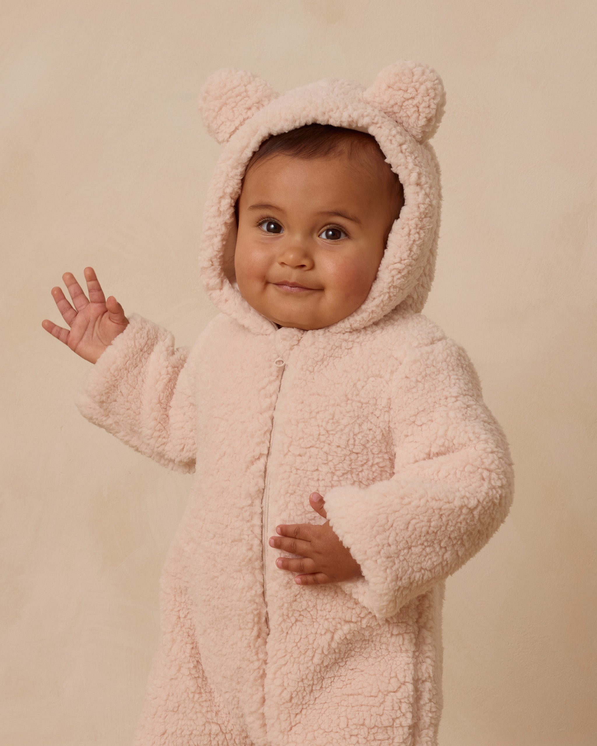 Bear Jumpsuit || Antique - Rylee + Cru | Kids Clothes | Trendy Baby Clothes | Modern Infant Outfits |