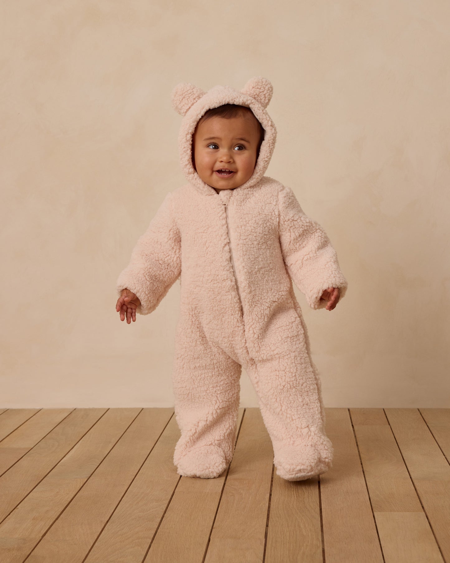 Bear Jumpsuit || Antique - Rylee + Cru | Kids Clothes | Trendy Baby Clothes | Modern Infant Outfits |
