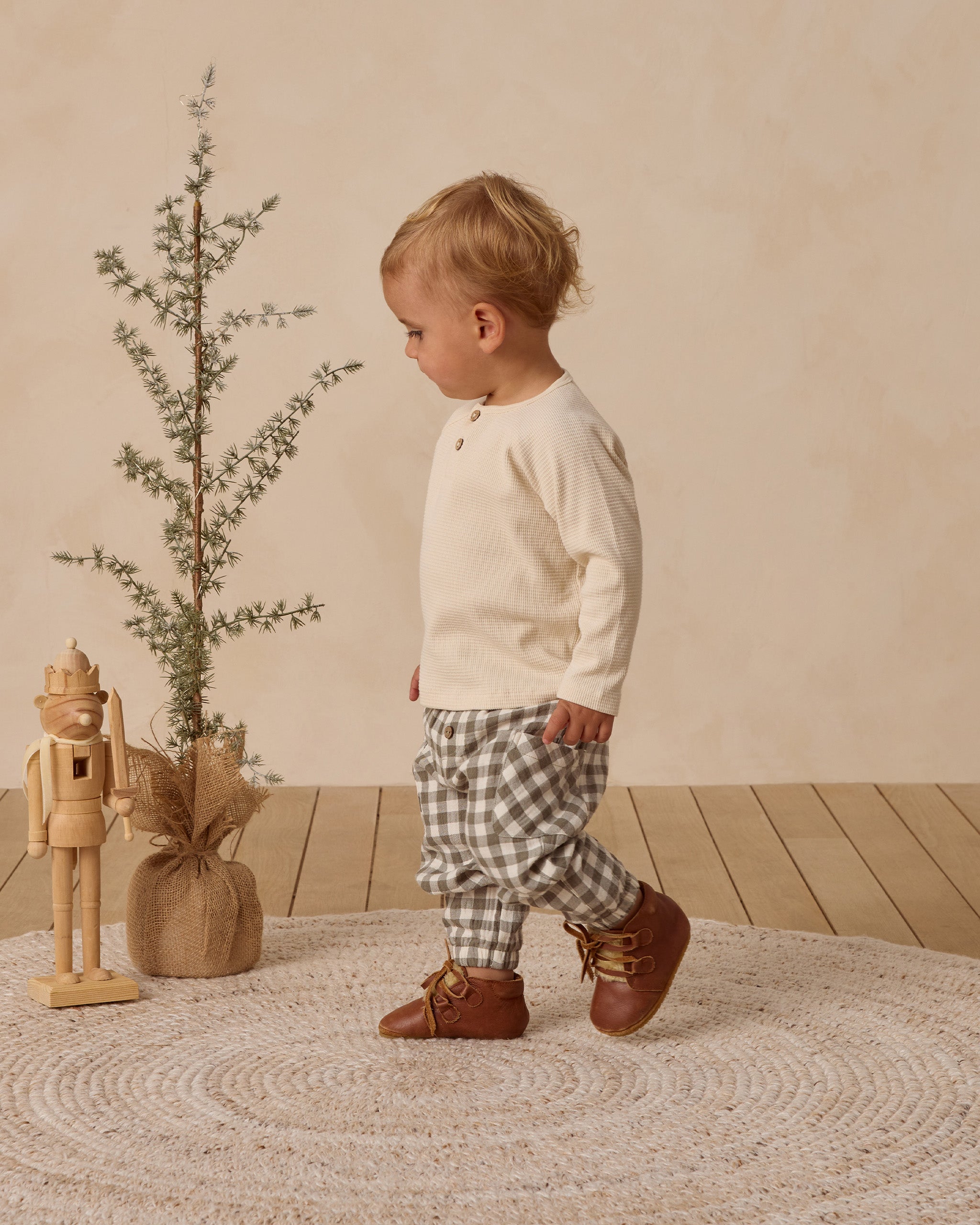 Luca Pant || Forest Check - Rylee + Cru | Kids Clothes | Trendy Baby Clothes | Modern Infant Outfits |