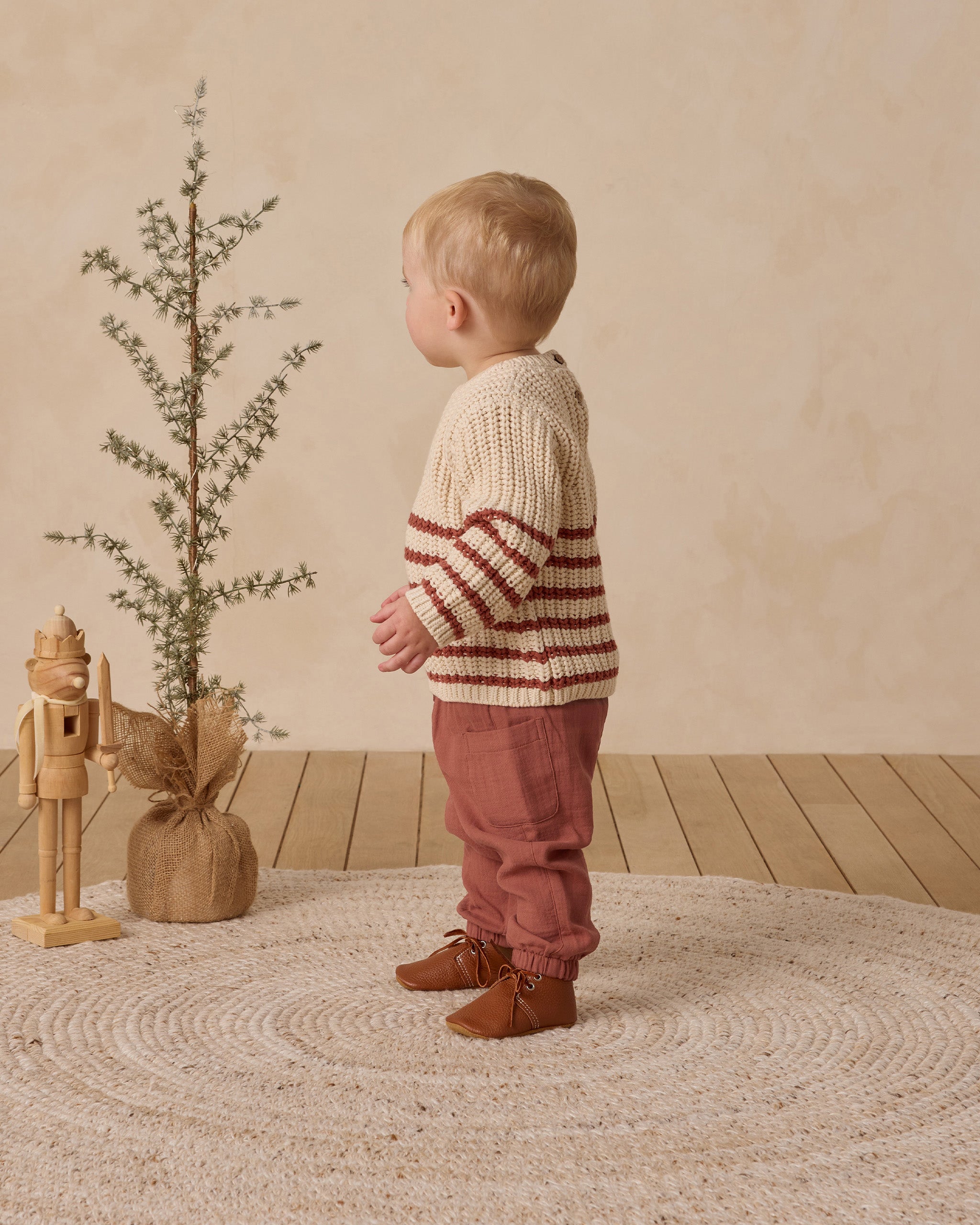 Luca Pant || Cranberry - Rylee + Cru | Kids Clothes | Trendy Baby Clothes | Modern Infant Outfits |