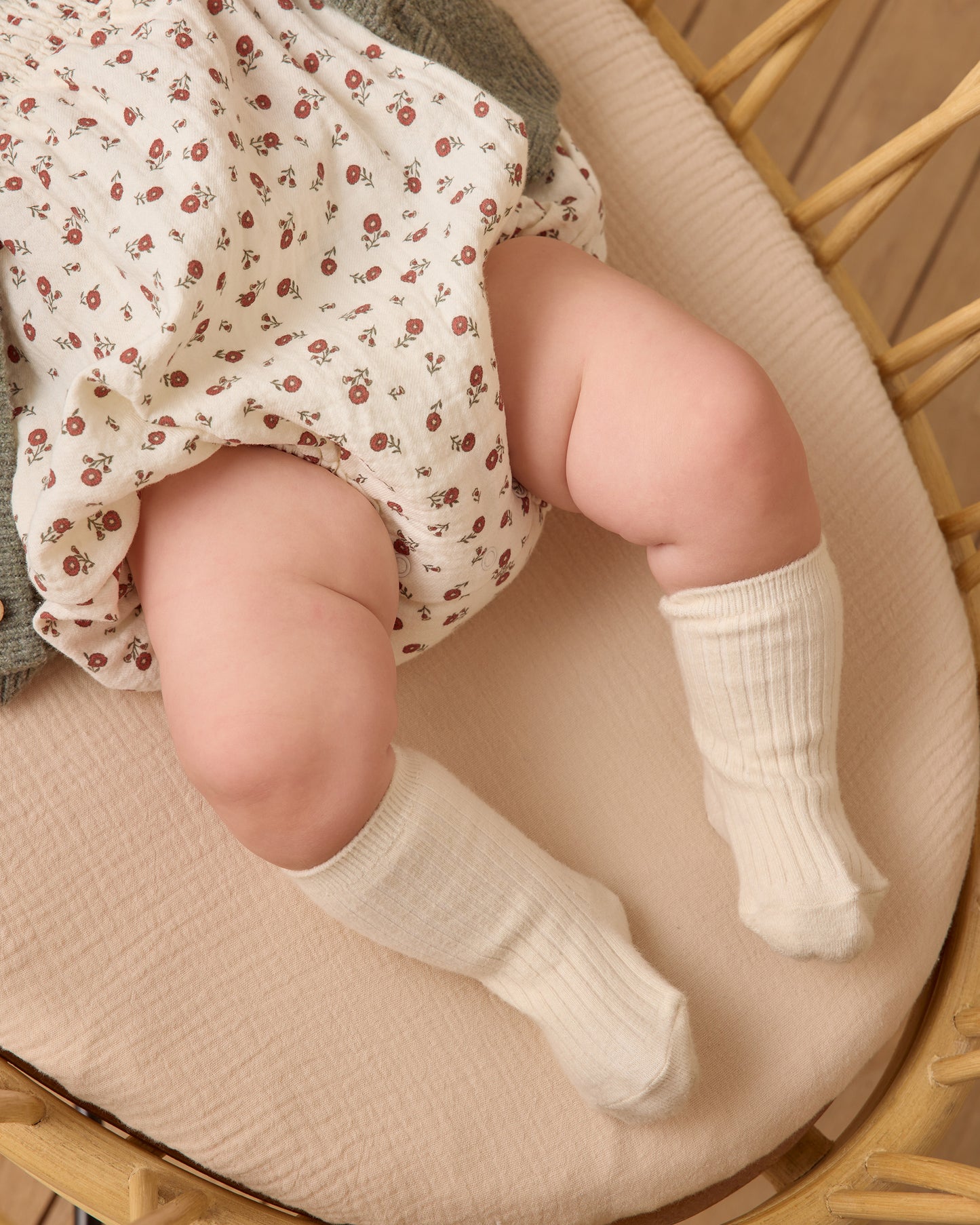 Eden Romper || Winter Ditsy - Rylee + Cru | Kids Clothes | Trendy Baby Clothes | Modern Infant Outfits |