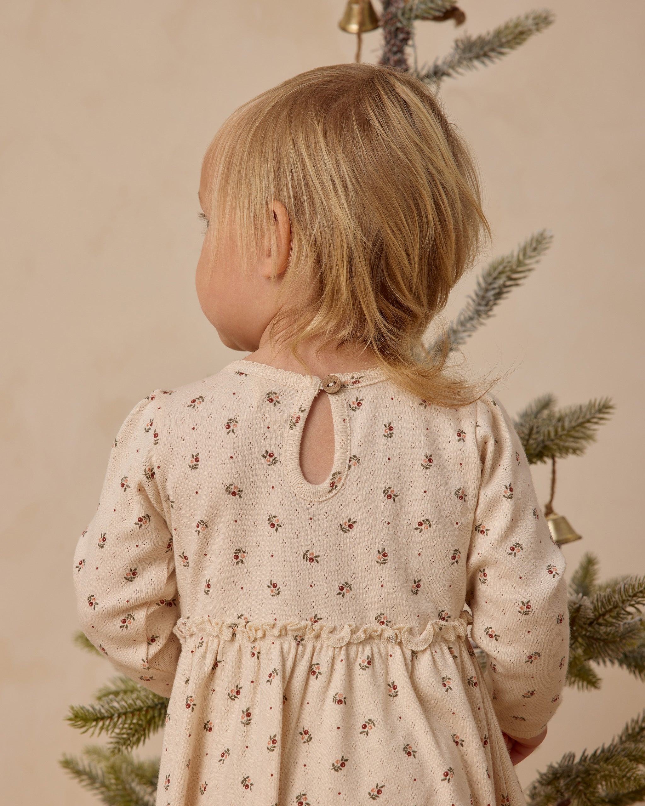 Alda Dress || Holly Berry - Rylee + Cru | Kids Clothes | Trendy Baby Clothes | Modern Infant Outfits |