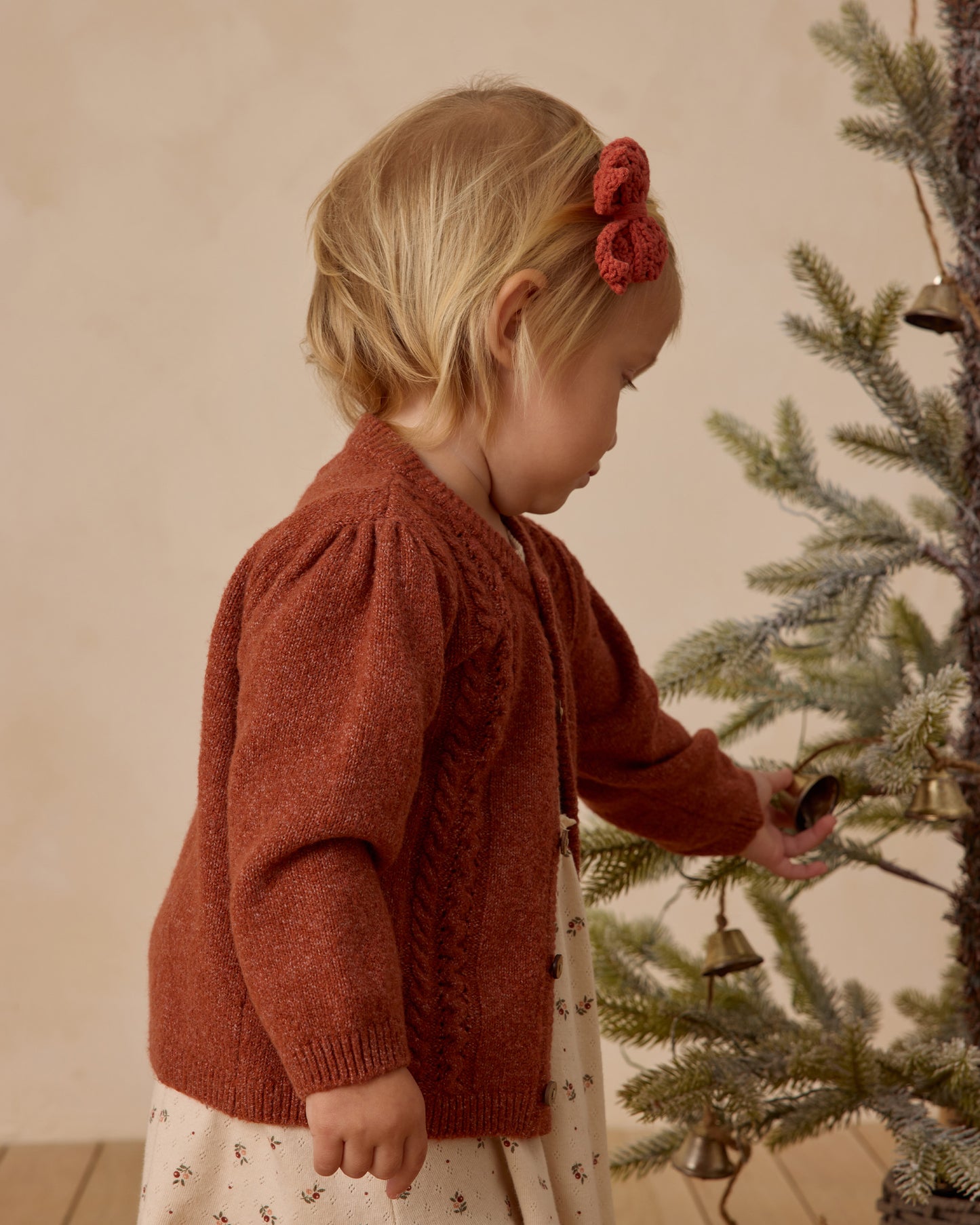 Holly Cardigan || Cranberry - Rylee + Cru | Kids Clothes | Trendy Baby Clothes | Modern Infant Outfits |