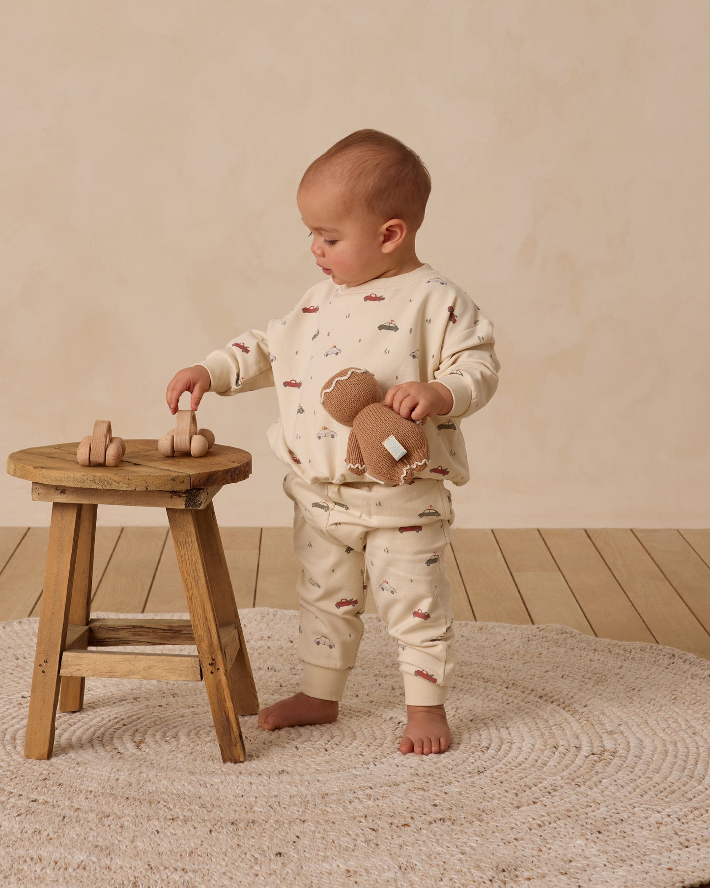 Relaxed Fleece Sweatpant || Cars - Rylee + Cru | Kids Clothes | Trendy Baby Clothes | Modern Infant Outfits |