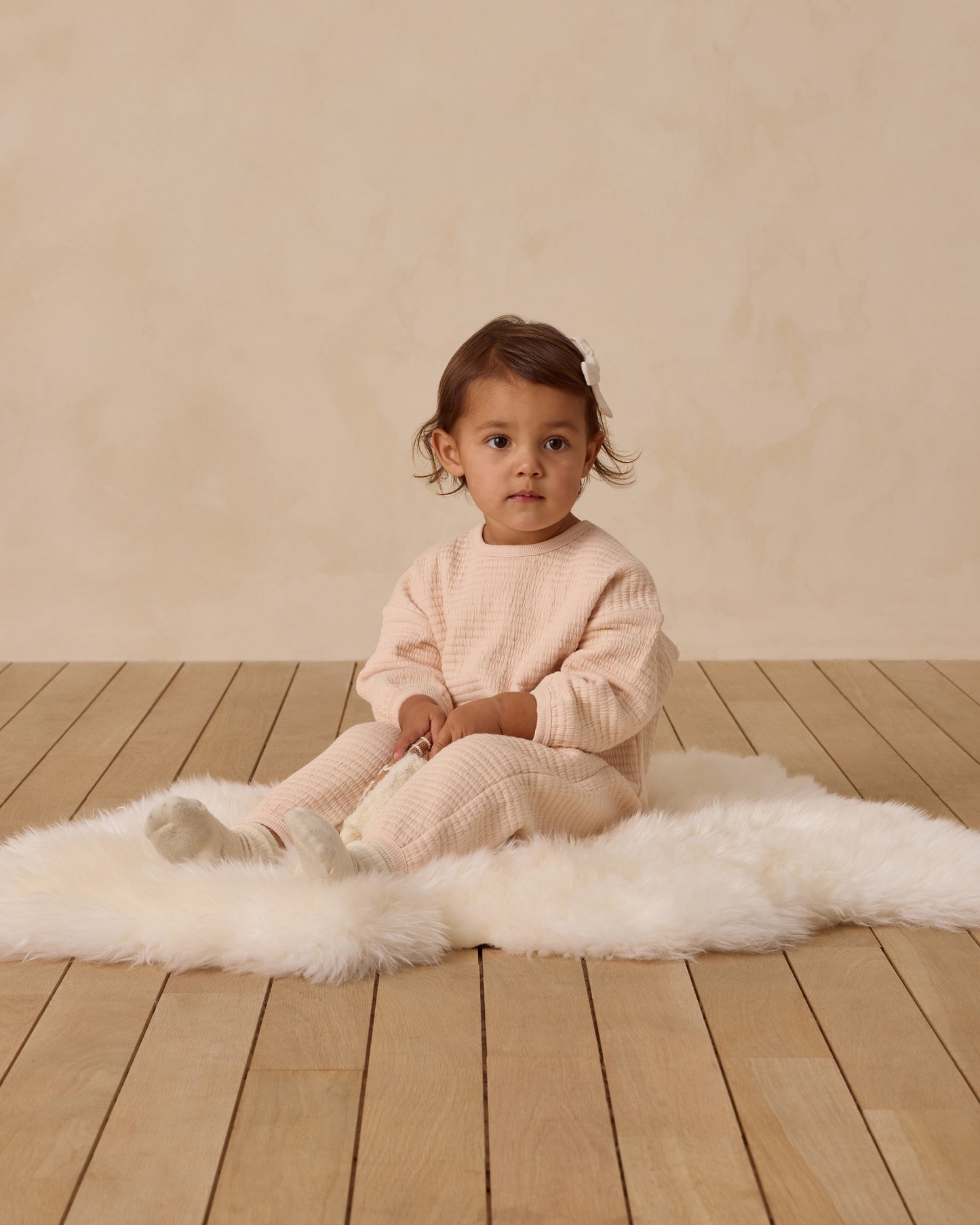 Textured Sweat Set || Antique - Rylee + Cru | Kids Clothes | Trendy Baby Clothes | Modern Infant Outfits |