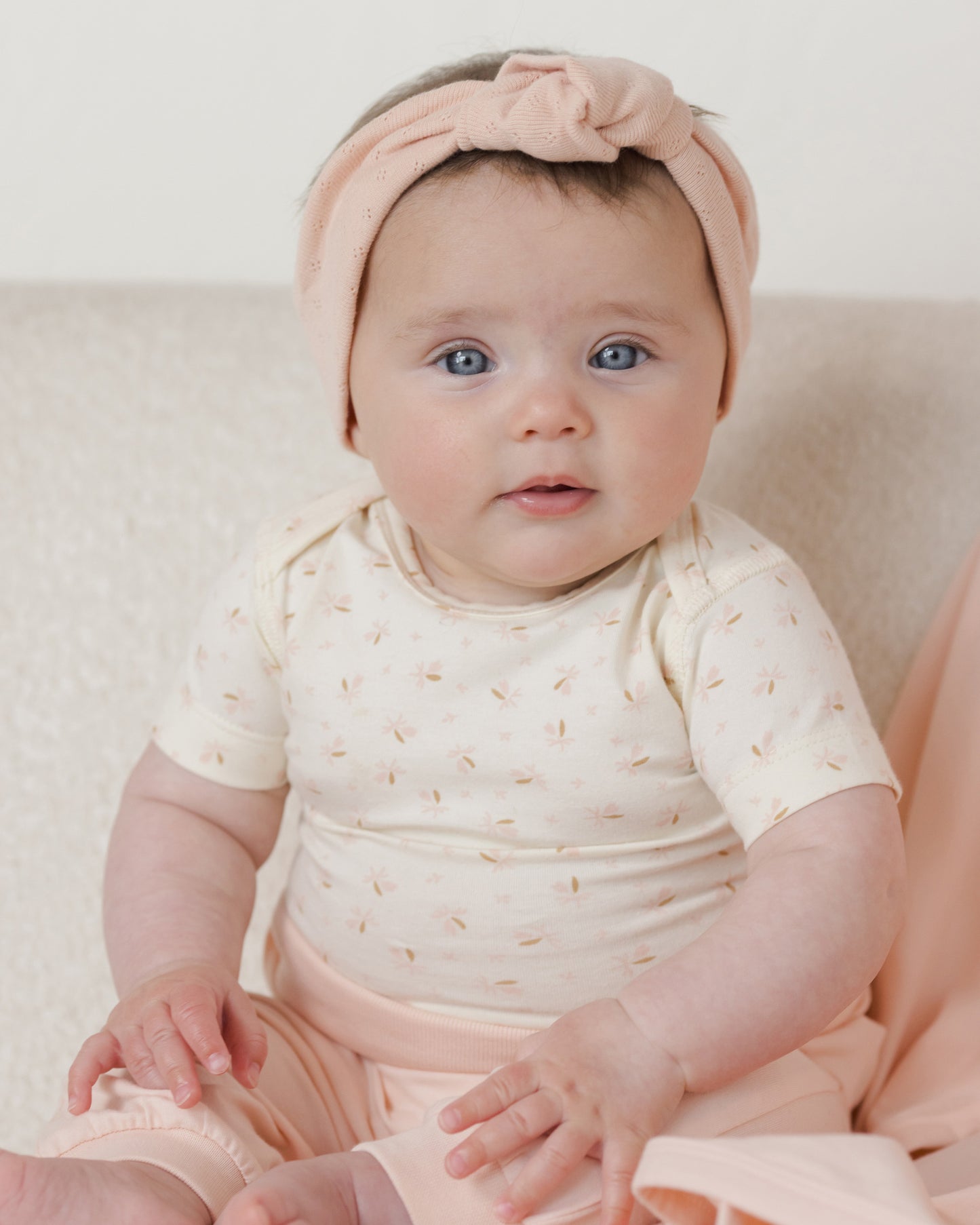 Short Sleeve One-Piece || Fleur - Rylee + Cru | Kids Clothes | Trendy Baby Clothes | Modern Infant Outfits |