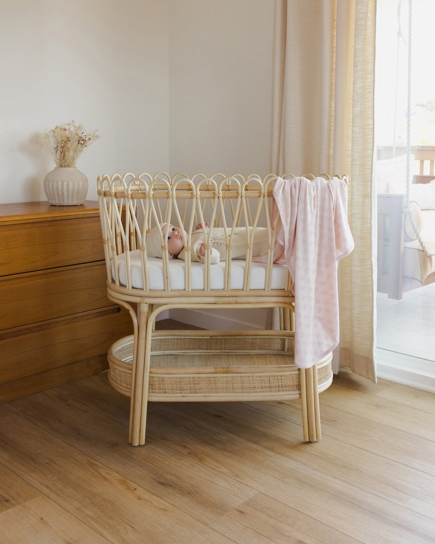 Wrap Knit Footie || Heathered Natural - Rylee + Cru | Kids Clothes | Trendy Baby Clothes | Modern Infant Outfits |