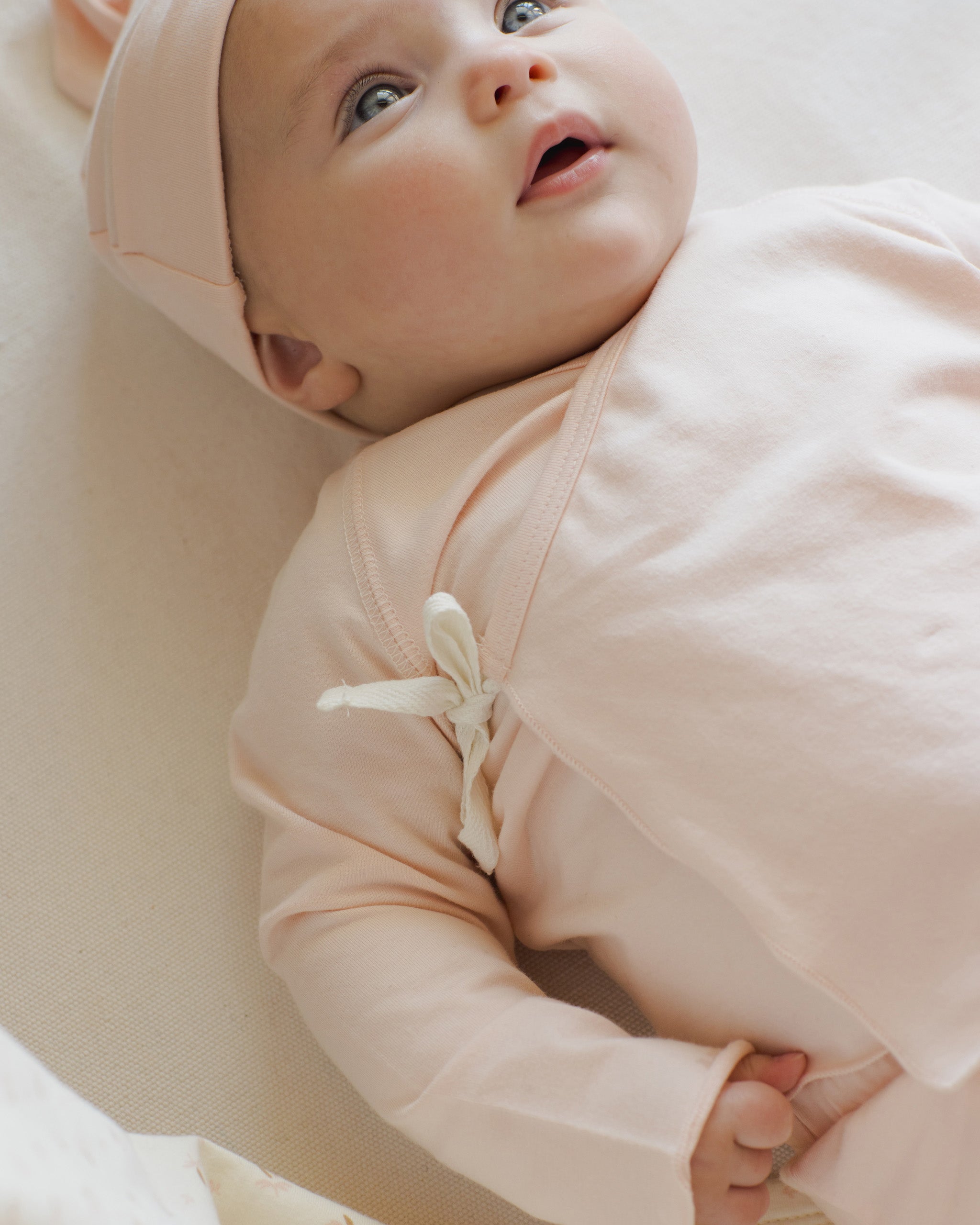 Wrap Top + Footed Pant Set Petal – Quincy Mae