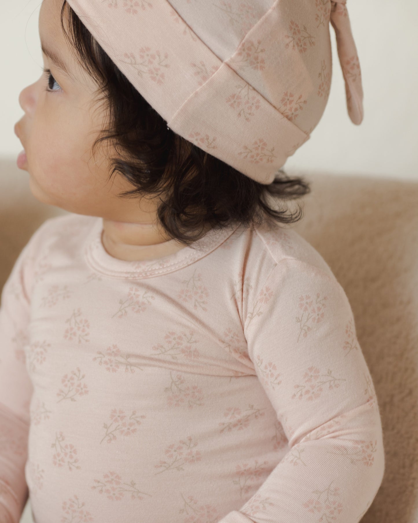 Modal Pajama Set || Pink Blossom - Rylee + Cru | Kids Clothes | Trendy Baby Clothes | Modern Infant Outfits |