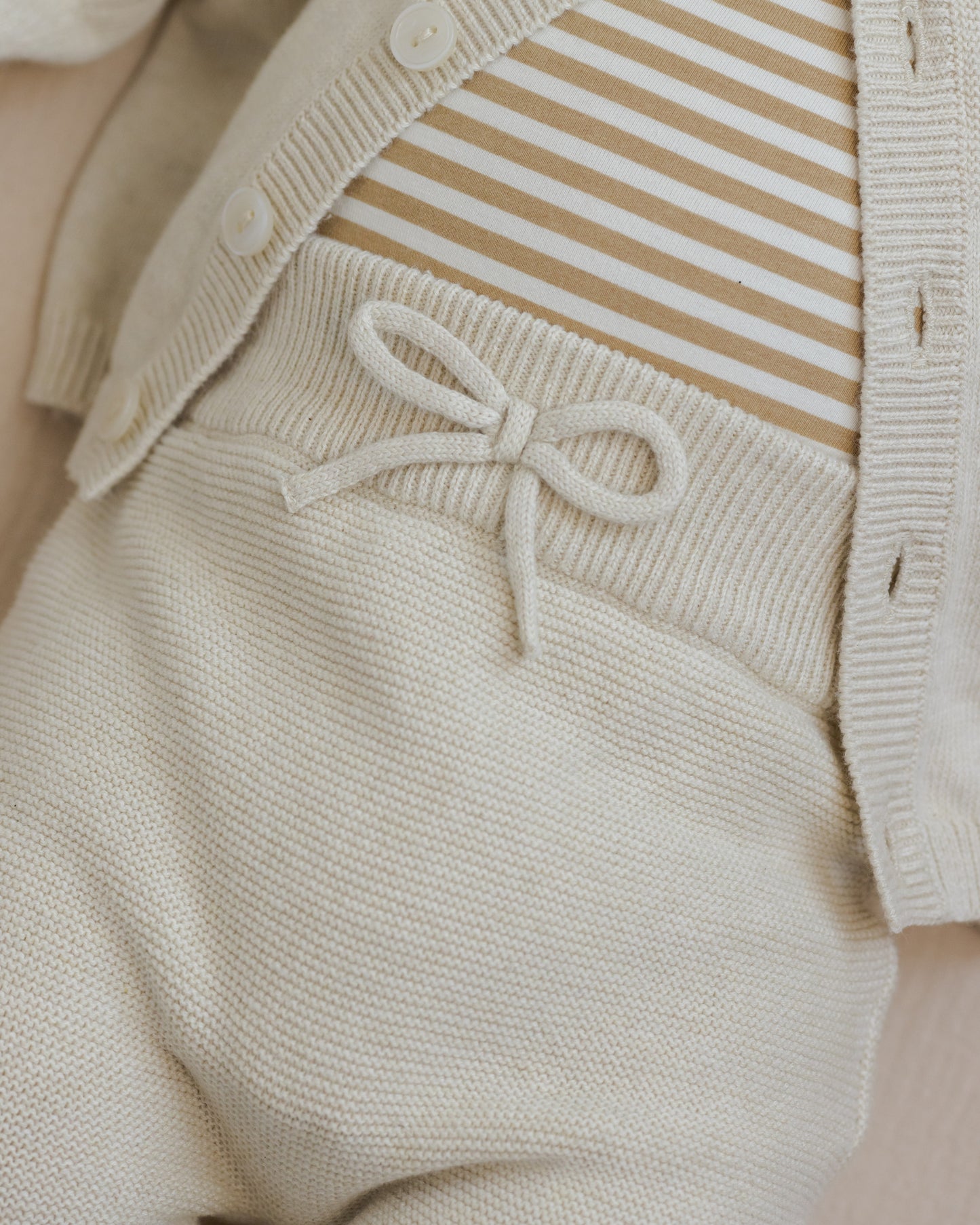 Knit Pant || Heathered Natural - Rylee + Cru | Kids Clothes | Trendy Baby Clothes | Modern Infant Outfits |