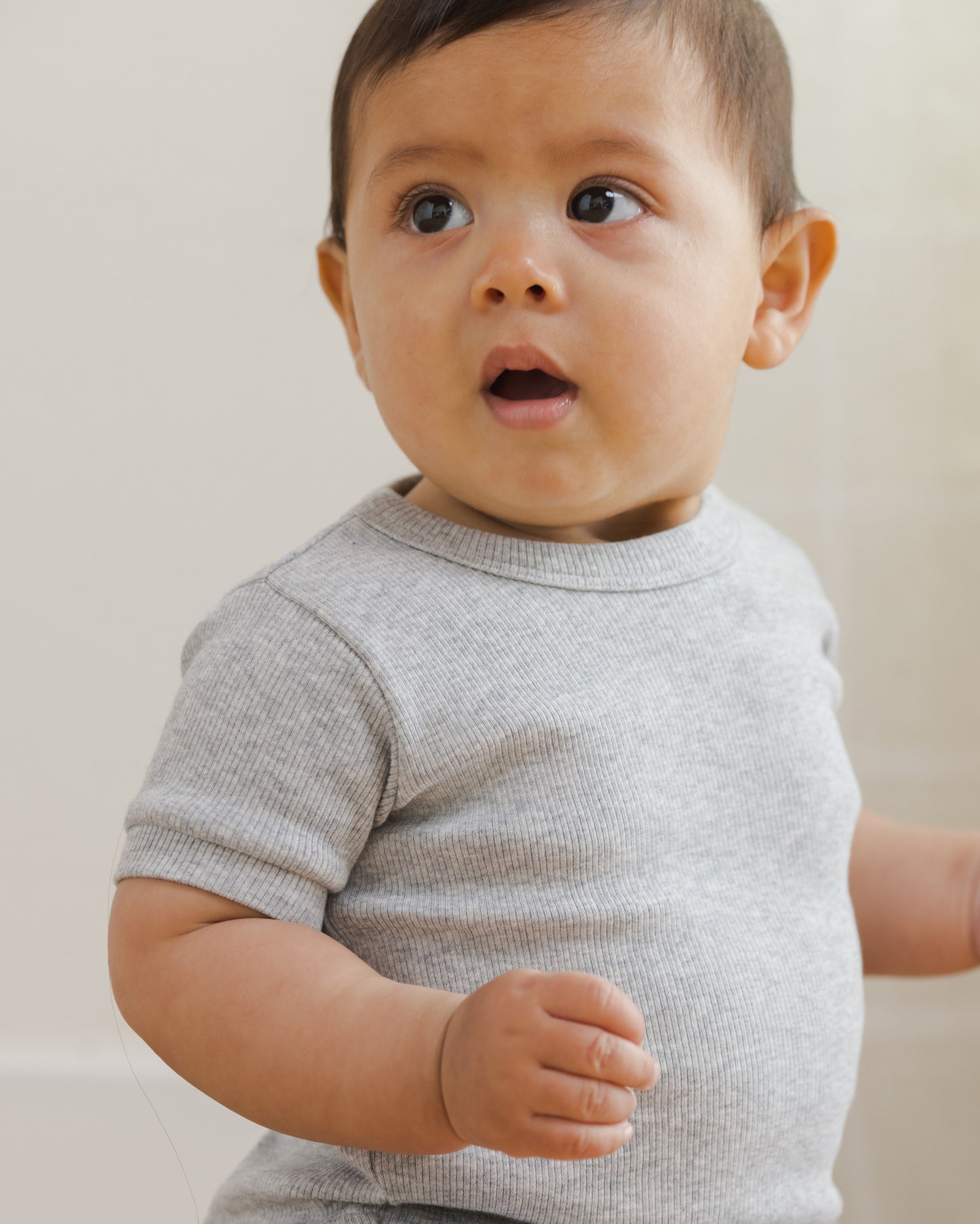 Ribbed Shortie Set || Dusty Blue - Rylee + Cru | Kids Clothes | Trendy Baby Clothes | Modern Infant Outfits |