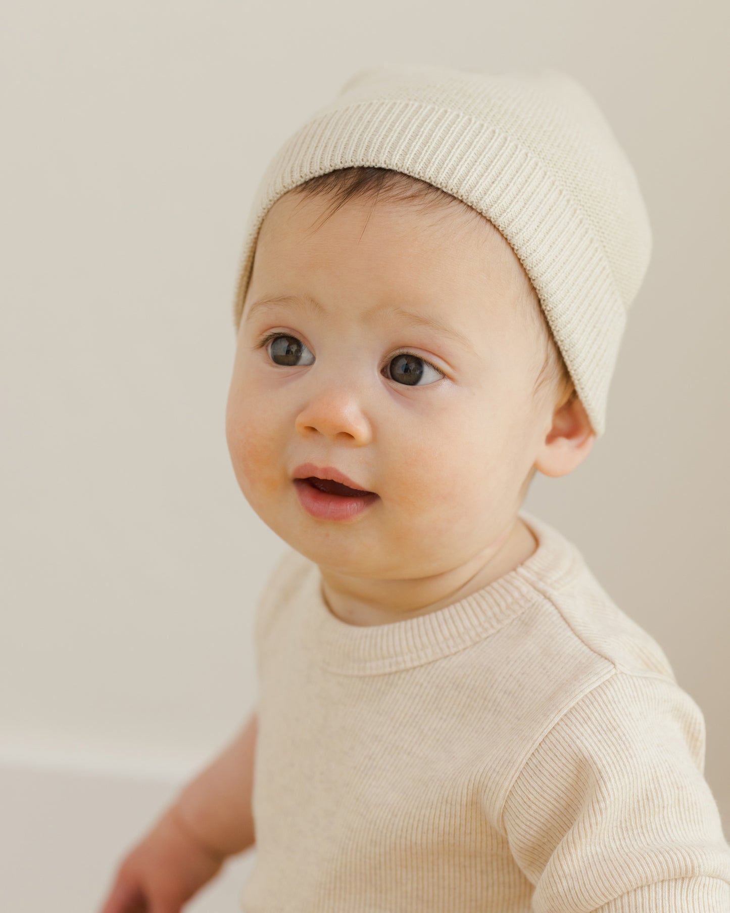 Ribbed Shortie Set || Oatmeal - Rylee + Cru | Kids Clothes | Trendy Baby Clothes | Modern Infant Outfits |