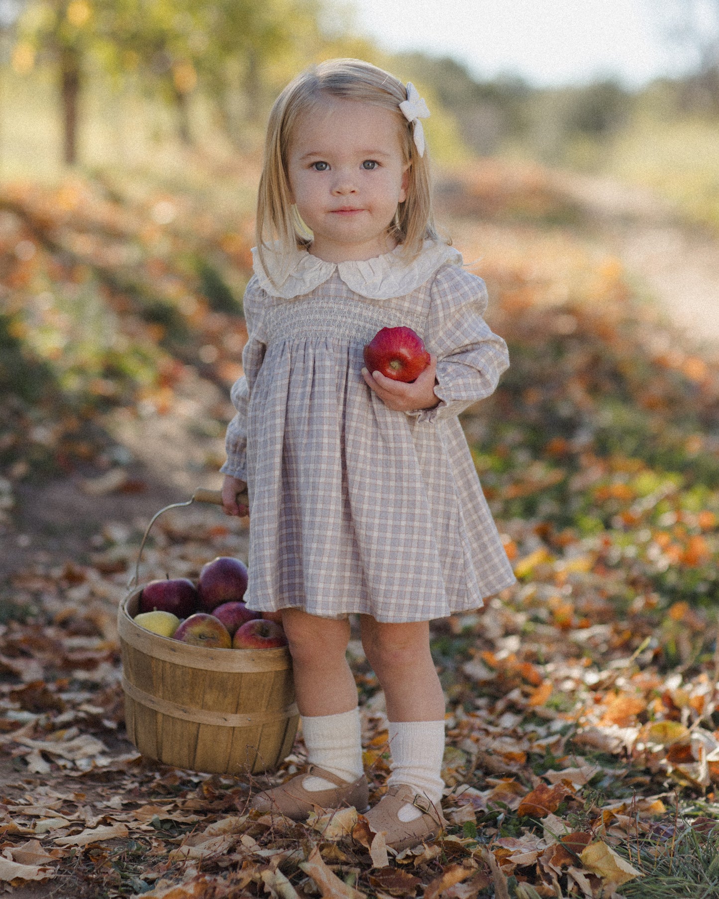 Callie Dress Blue Gingham - Rylee + Cru | Kids Clothes | Trendy Baby Clothes | Modern Infant Outfits |