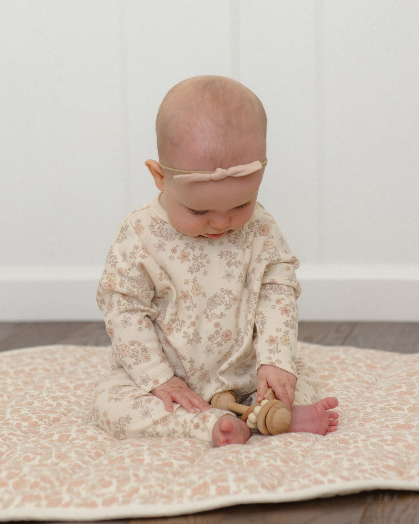 Little Knot Headband Dusty Rose - Rylee + Cru | Kids Clothes | Trendy Baby Clothes | Modern Infant Outfits |