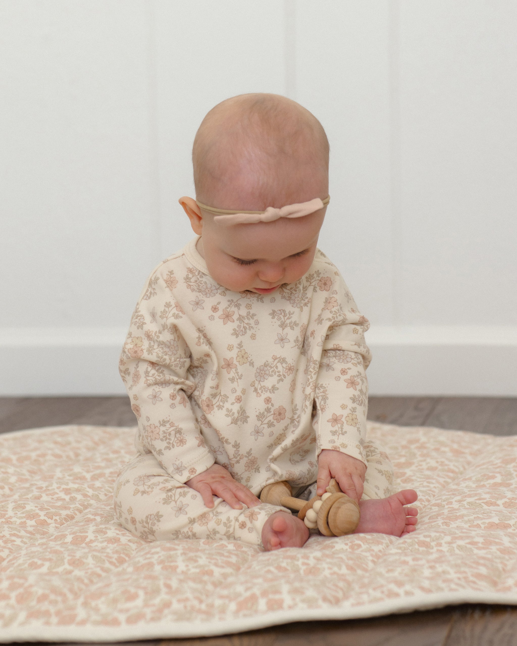 Long Sleeve Tee Floral Vine - Rylee + Cru | Kids Clothes | Trendy Baby Clothes | Modern Infant Outfits |