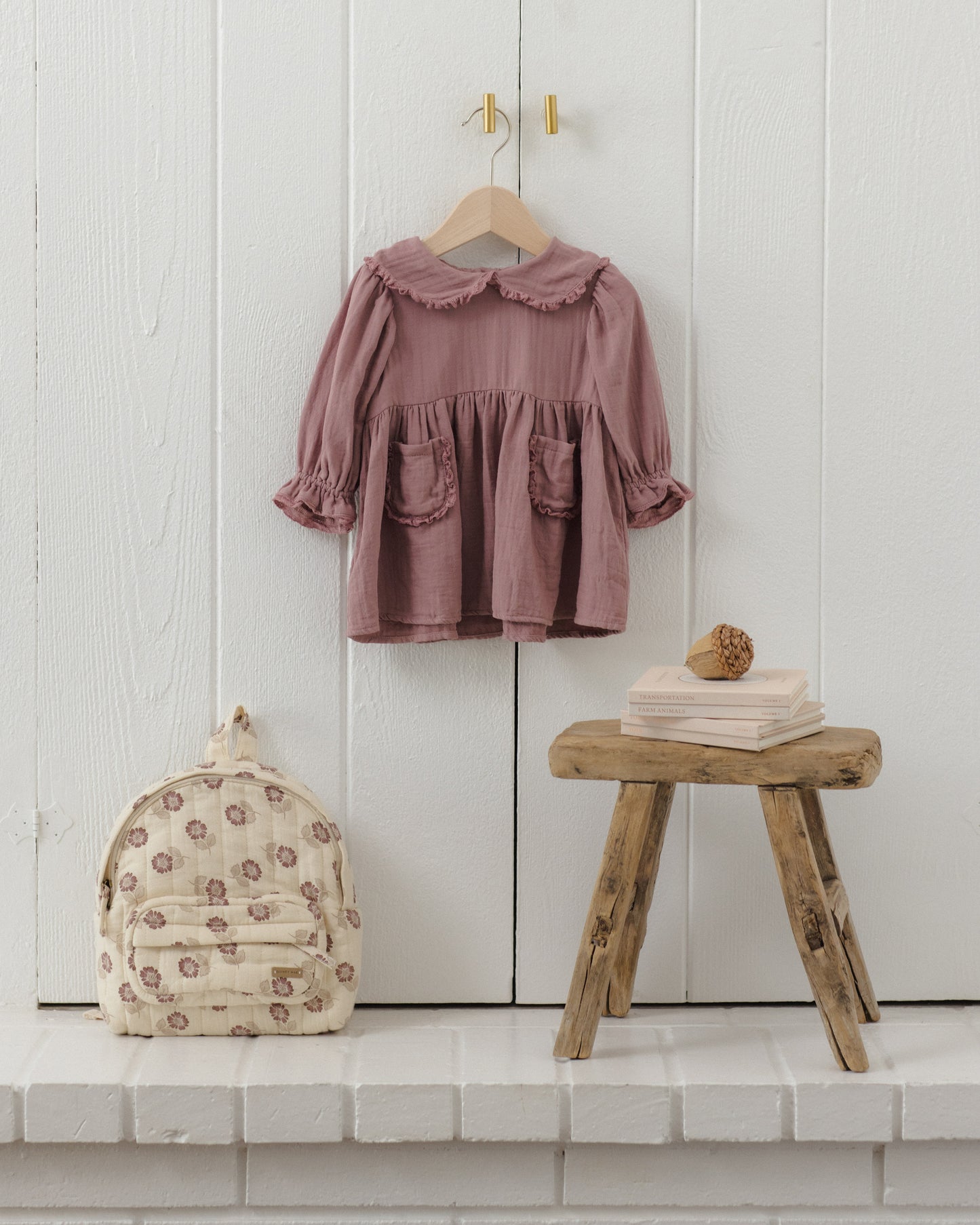 Marisol Dress Mulberry - Rylee + Cru | Kids Clothes | Trendy Baby Clothes | Modern Infant Outfits |