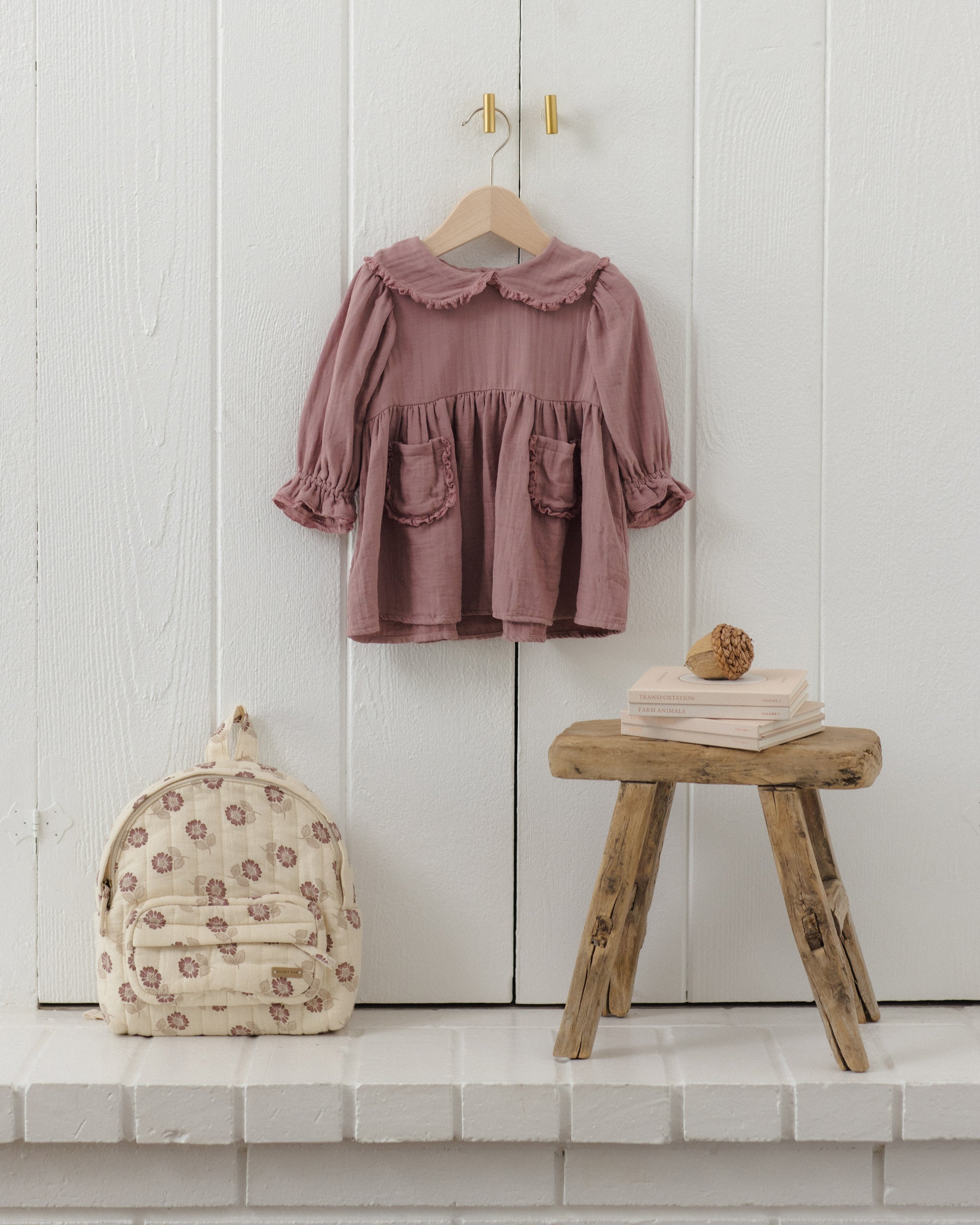 Marisol Dress Mulberry - Rylee + Cru | Kids Clothes | Trendy Baby Clothes | Modern Infant Outfits |