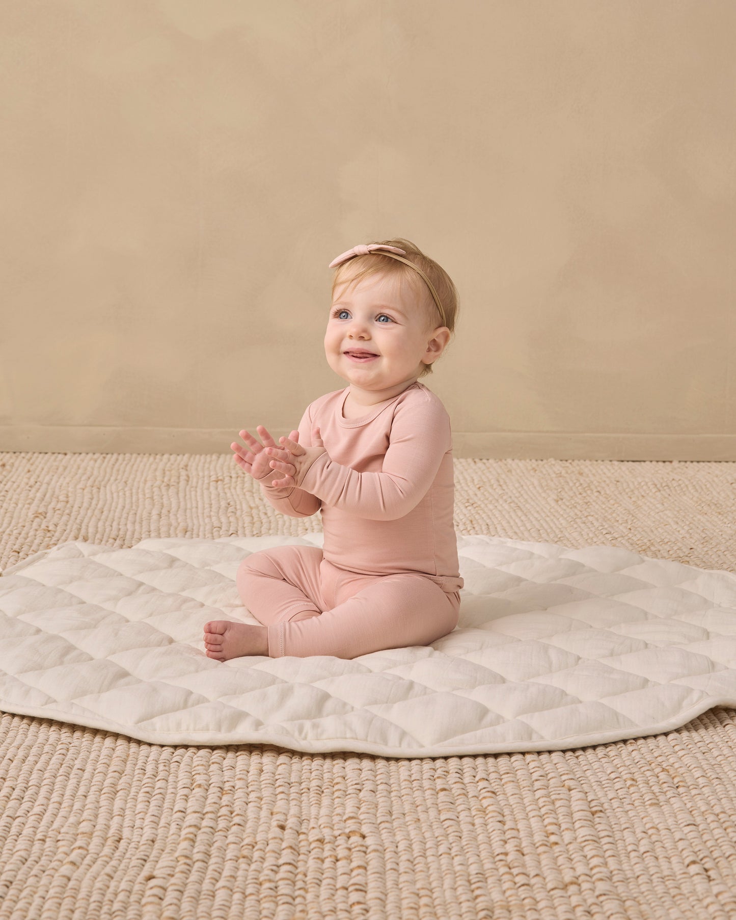 Bamboo Pajama Set Dusty Rose - Rylee + Cru | Kids Clothes | Trendy Baby Clothes | Modern Infant Outfits |