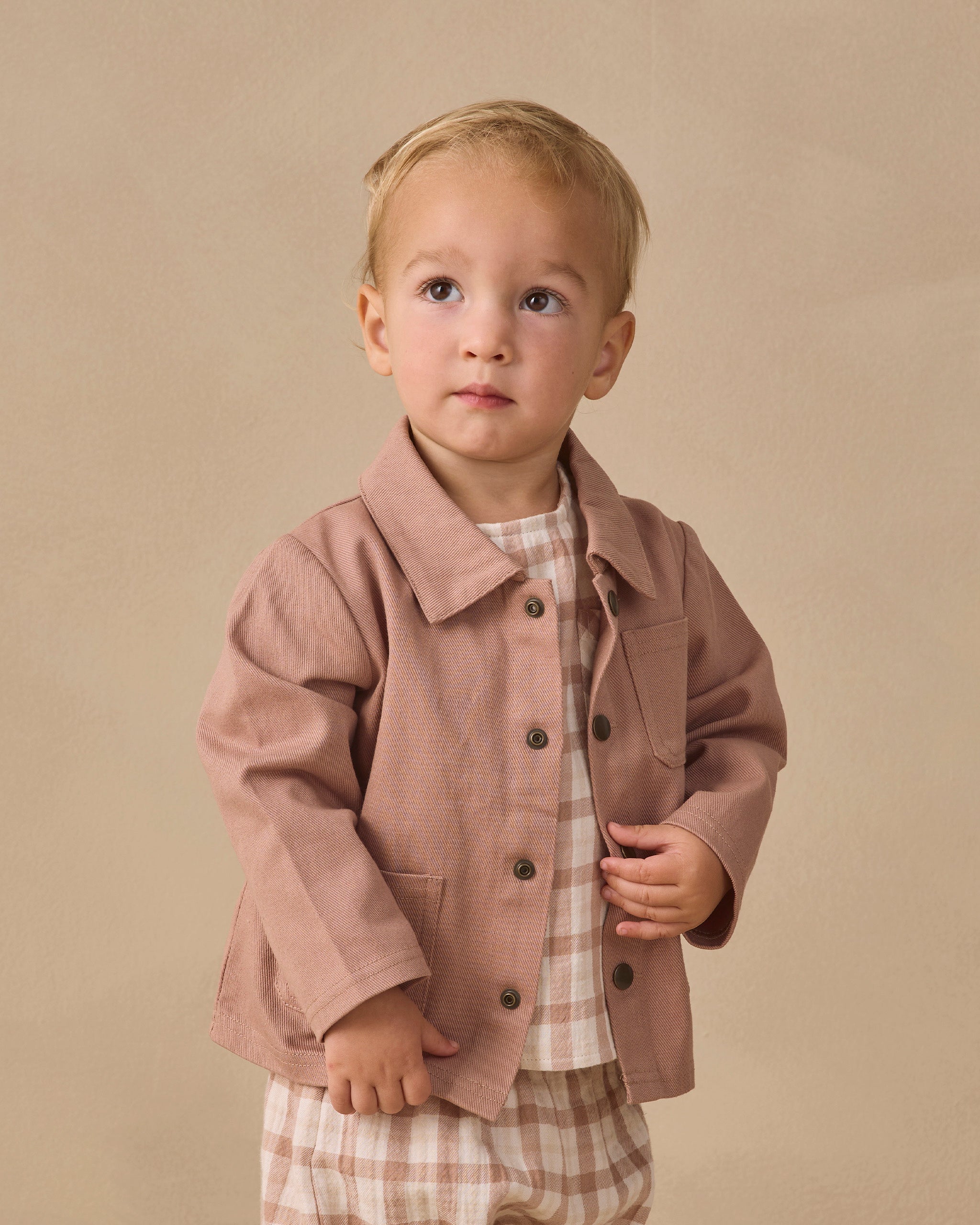 Utility Jacket Almond - Rylee + Cru | Kids Clothes | Trendy Baby Clothes | Modern Infant Outfits |