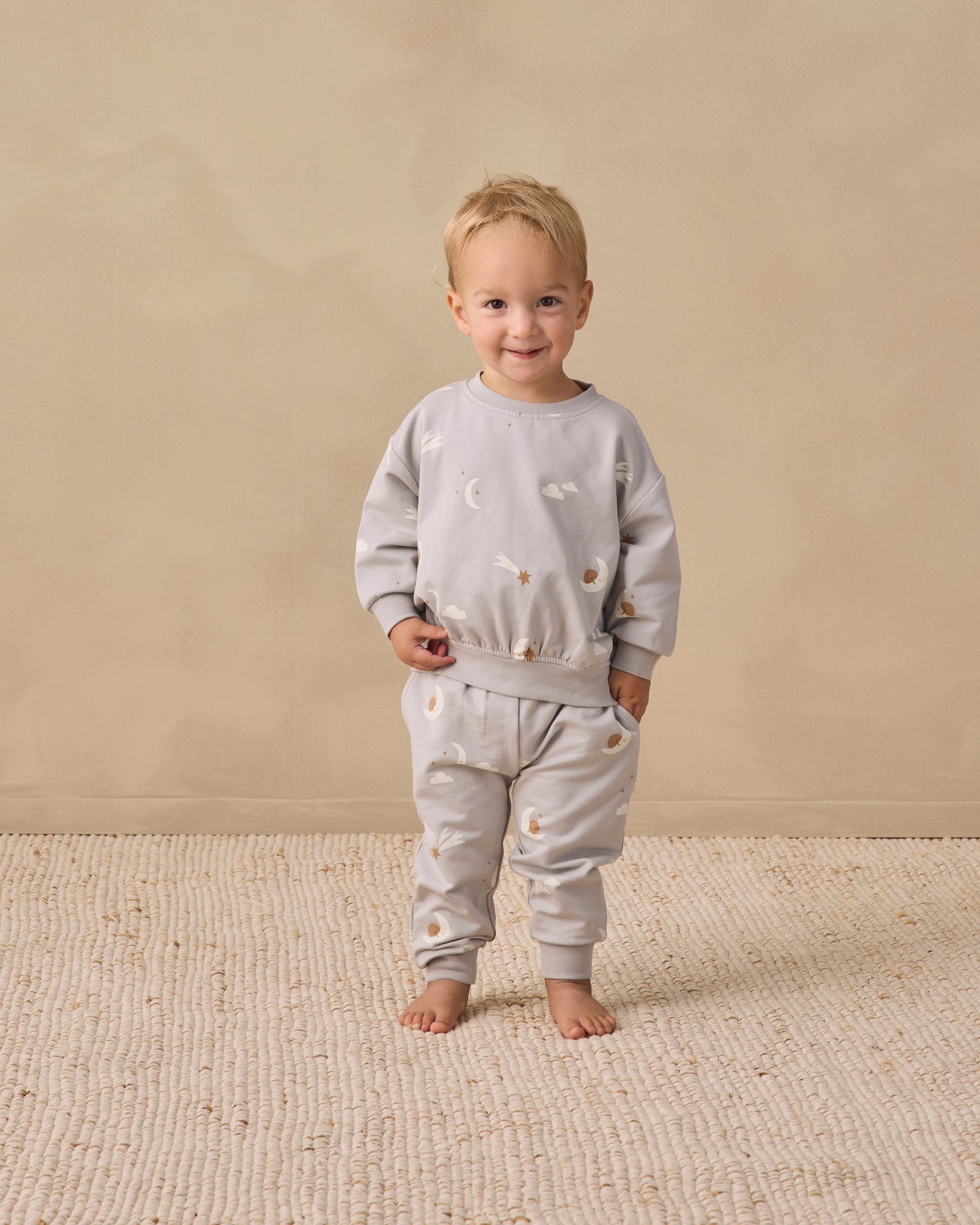 Relaxed Sweatshirt Sky Friends - Rylee + Cru | Kids Clothes | Trendy Baby Clothes | Modern Infant Outfits |
