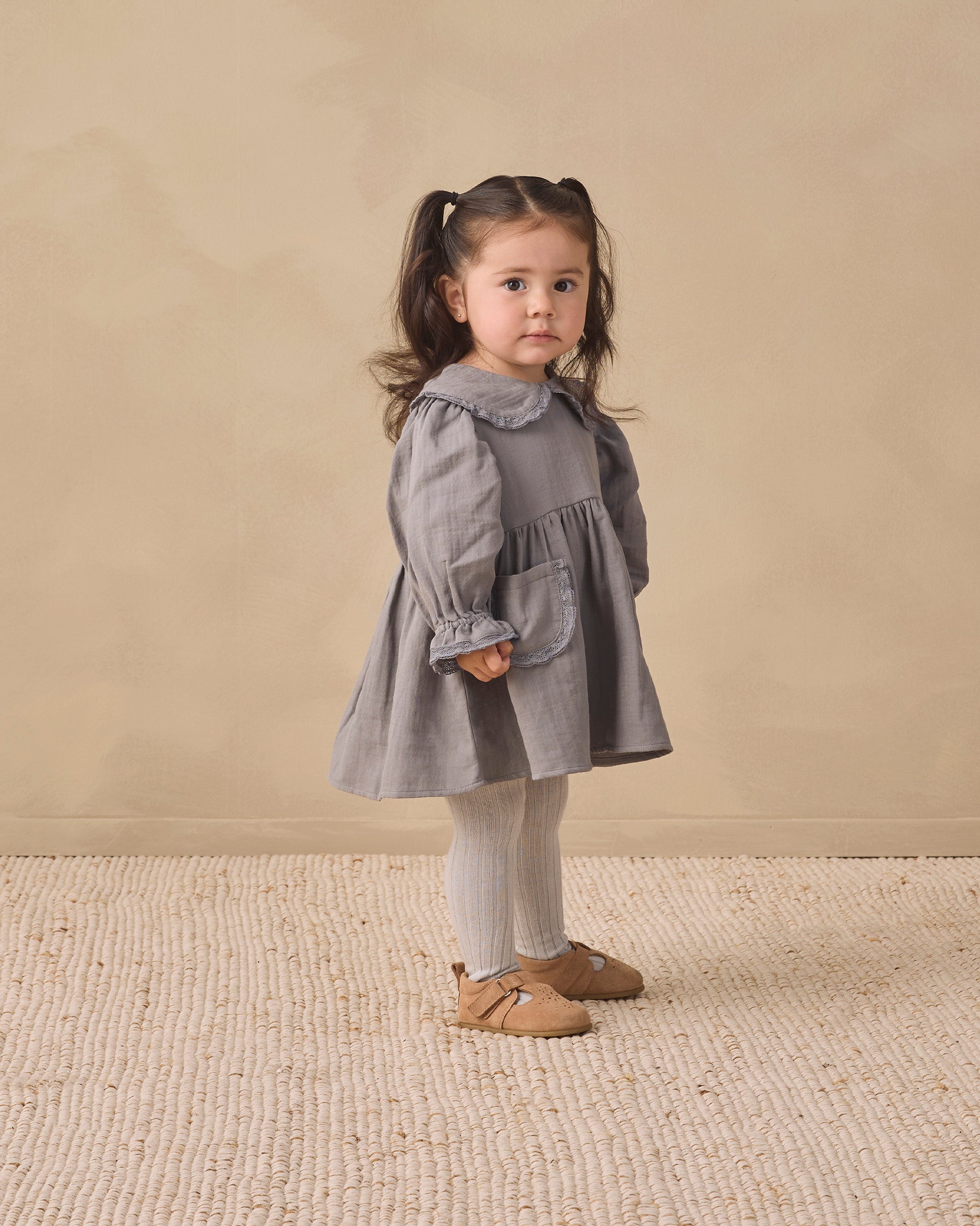 Marisol Dress Slate – Quincy Mae