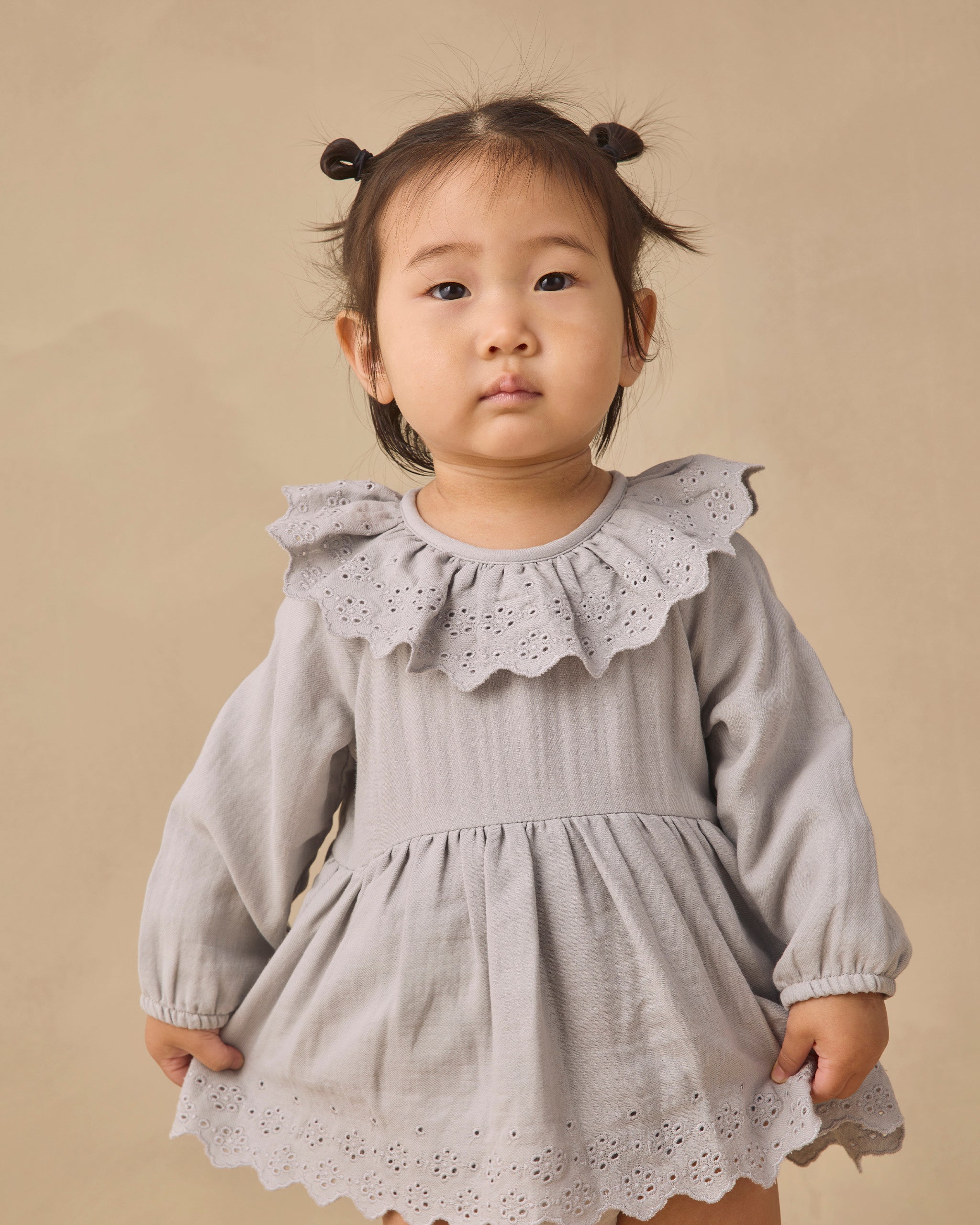 Thalia Romper Cloud - Rylee + Cru | Kids Clothes | Trendy Baby Clothes | Modern Infant Outfits |
