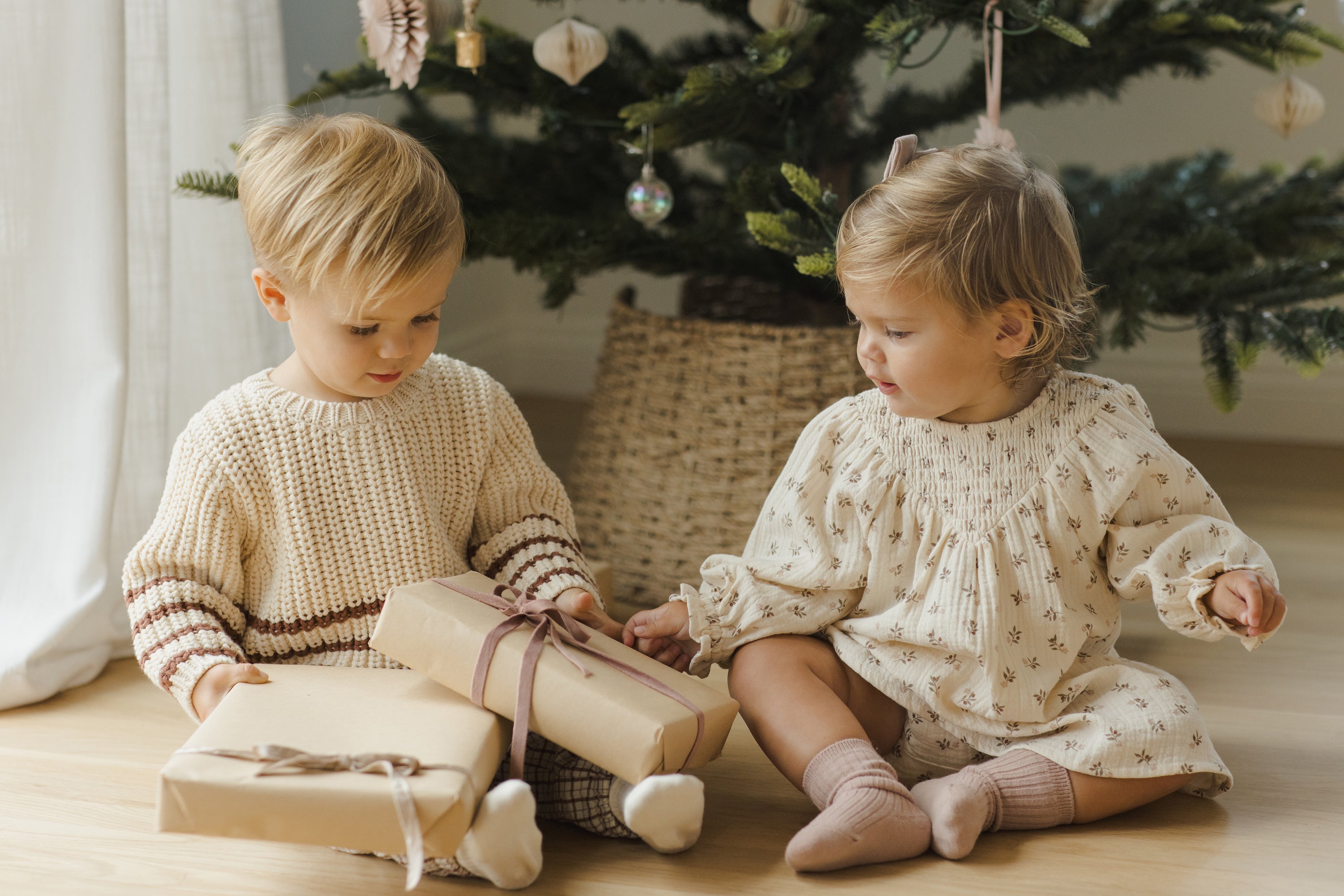Quincy Mae Velour Relaxed Sweatshirt || Fig main image 1