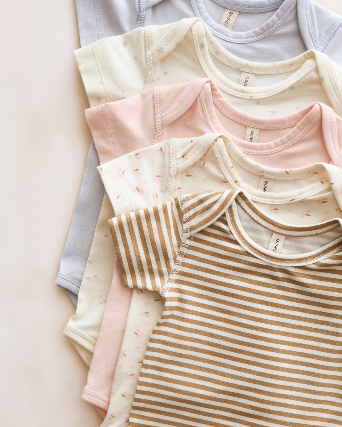 Short Sleeve One-Piece Petal - Rylee + Cru | Kids Clothes | Trendy Baby Clothes | Modern Infant Outfits |