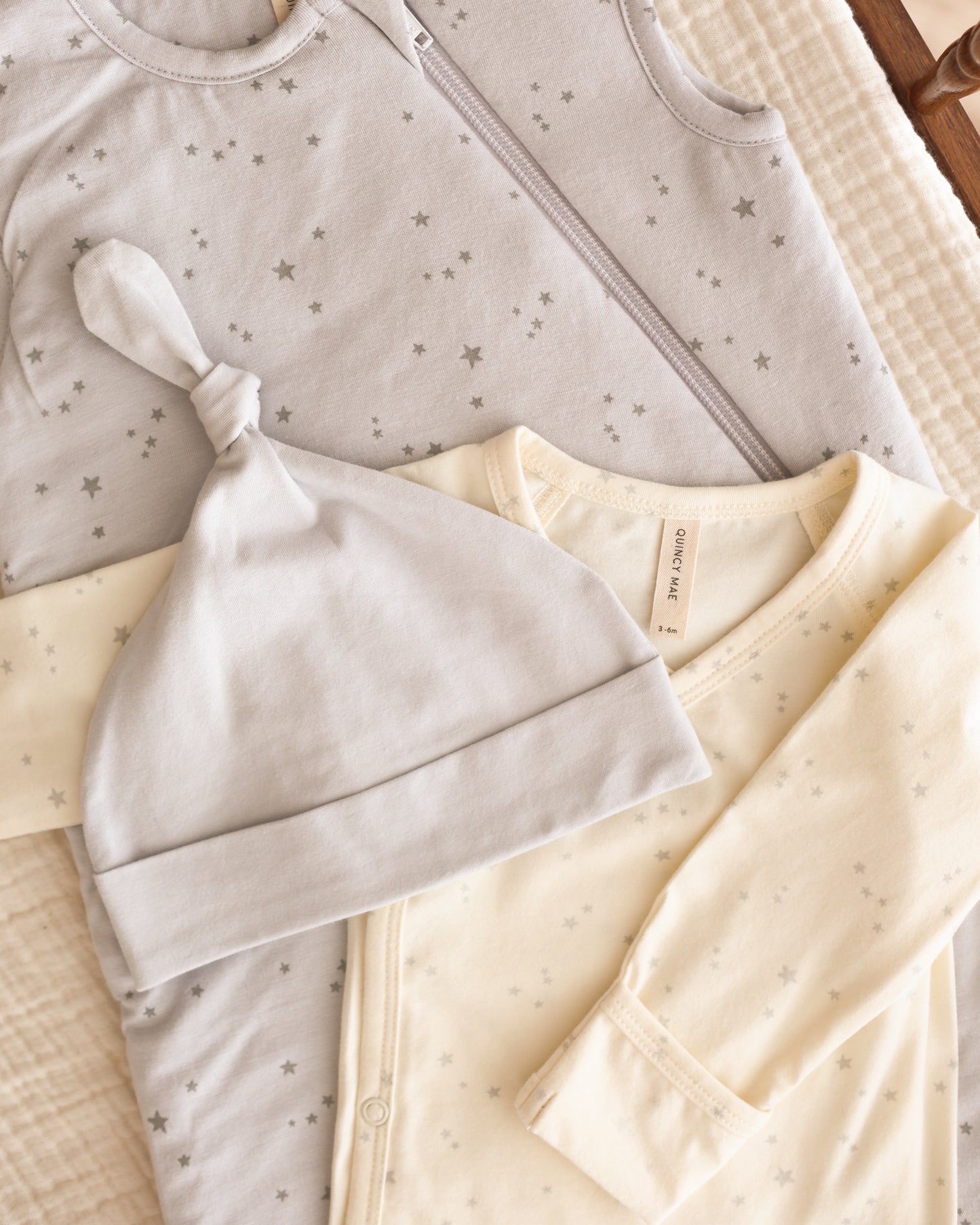 Modal Sleeping Bag || Stars Fog - Rylee + Cru | Kids Clothes | Trendy Baby Clothes | Modern Infant Outfits |