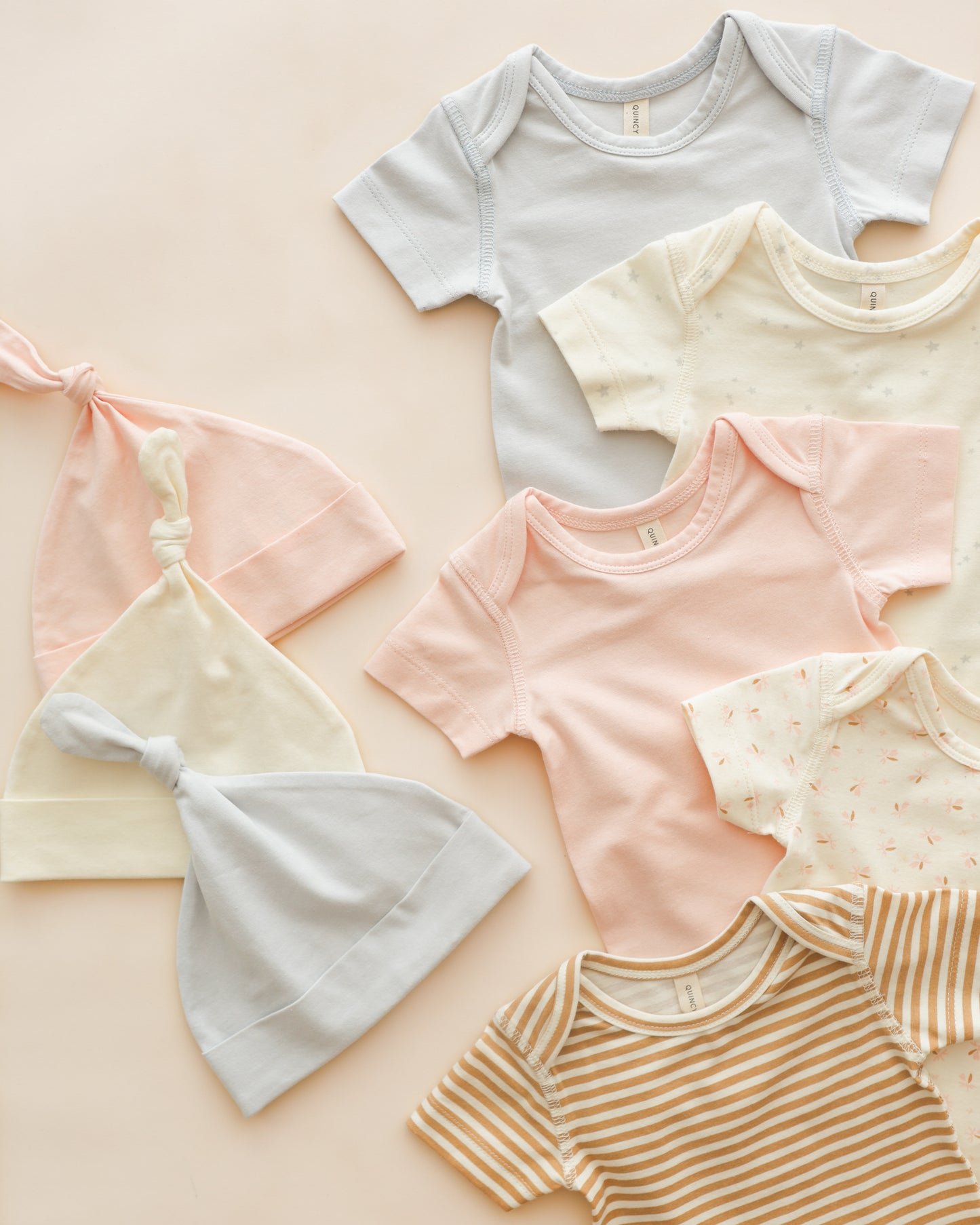 Knotted Baby Hat || Ivory - Rylee + Cru | Kids Clothes | Trendy Baby Clothes | Modern Infant Outfits |