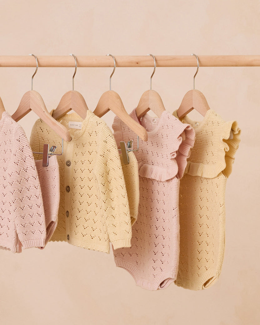 Quincy Mae Holly Cardigan - Forest