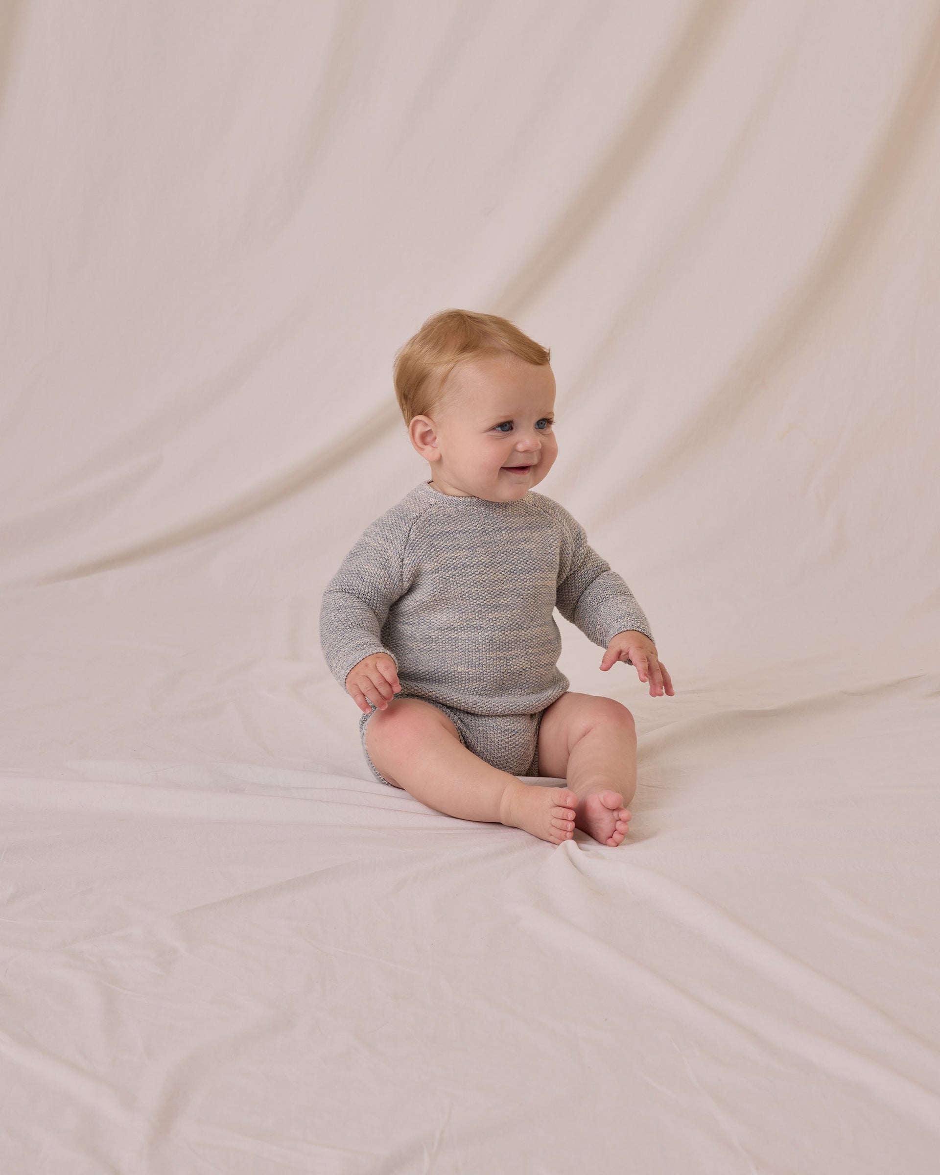 Quincy Mae Summer Knit Set | Natural main image 1
